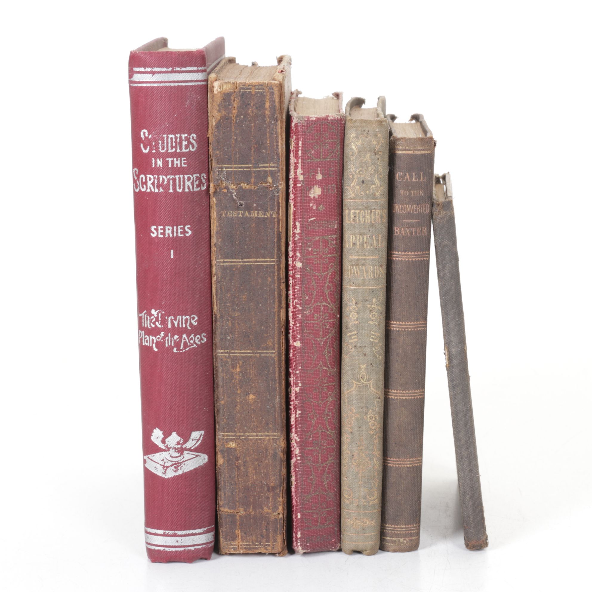 Mid-19th Century New Testament Bible & Other Christian Books