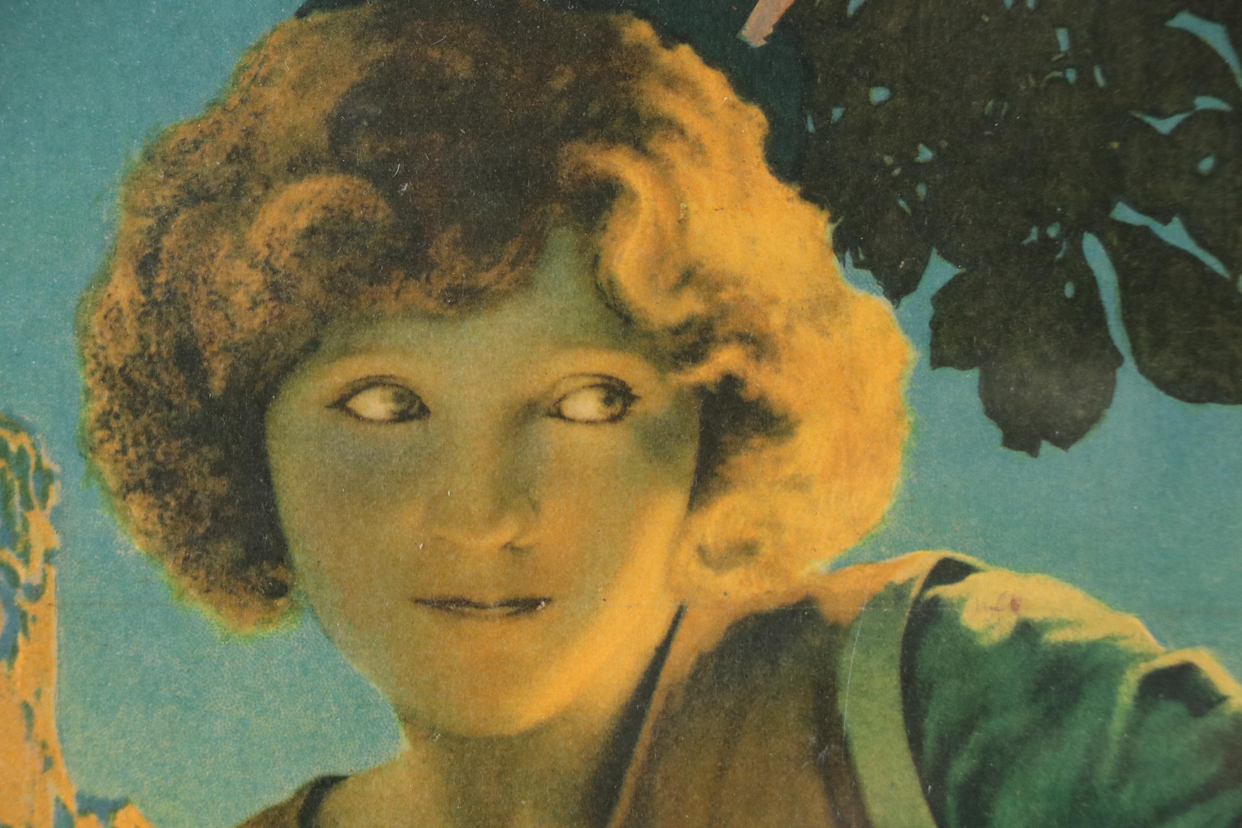 Maxfield Parrish Color Halftone "Jack and the Beanstalk"