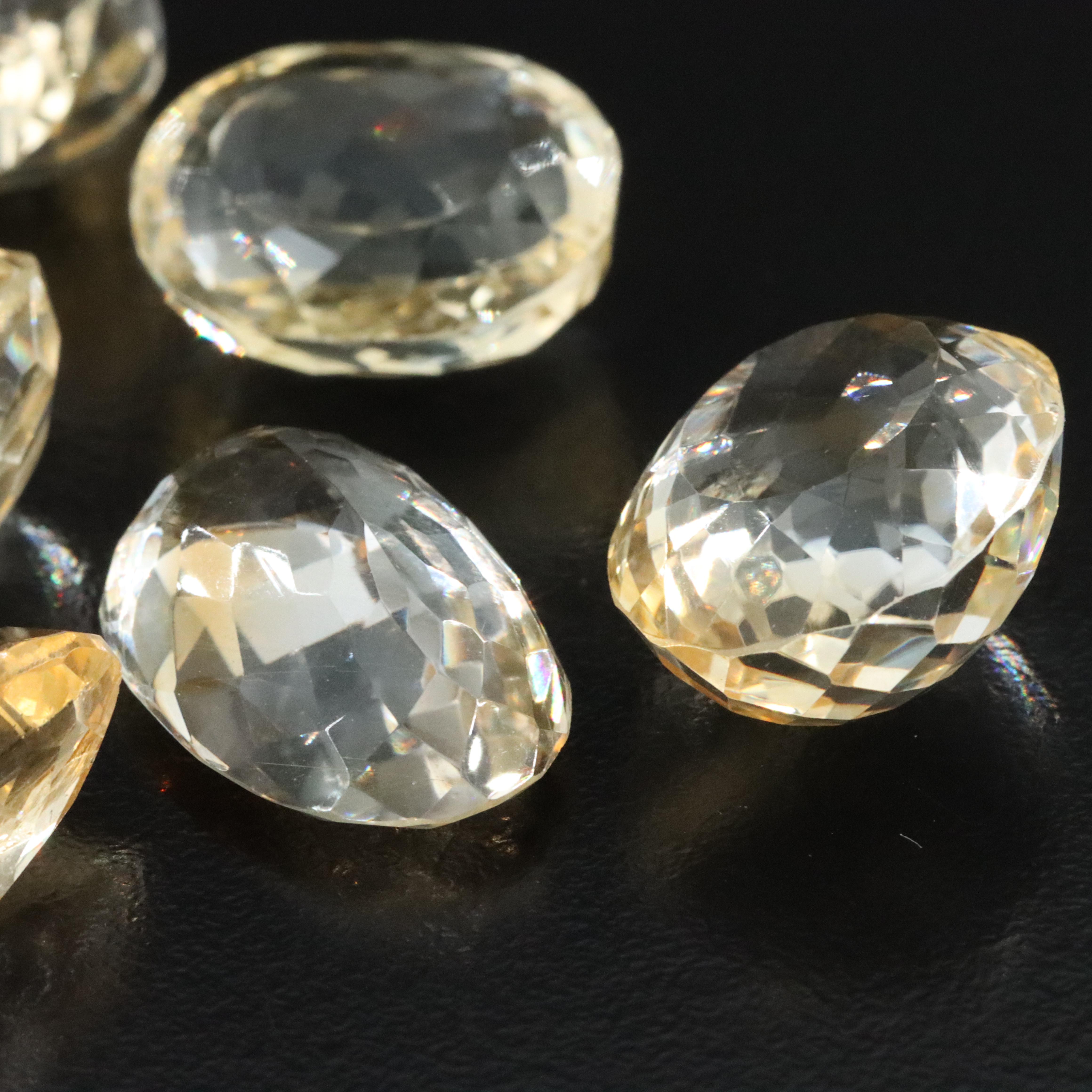 Loose 124.10 CTW Citrines