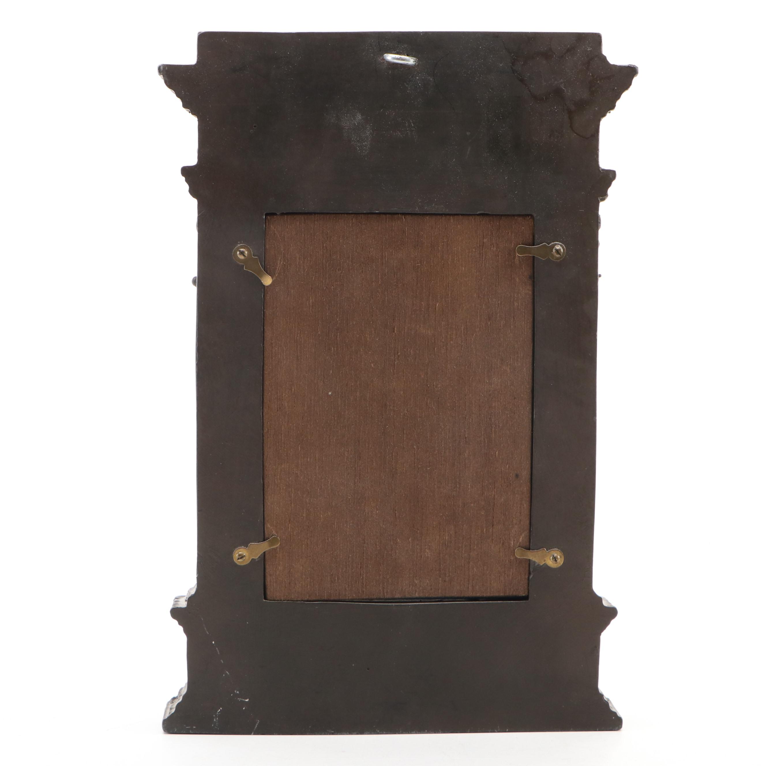 Neoclassical Style Frame Hanging Mirror