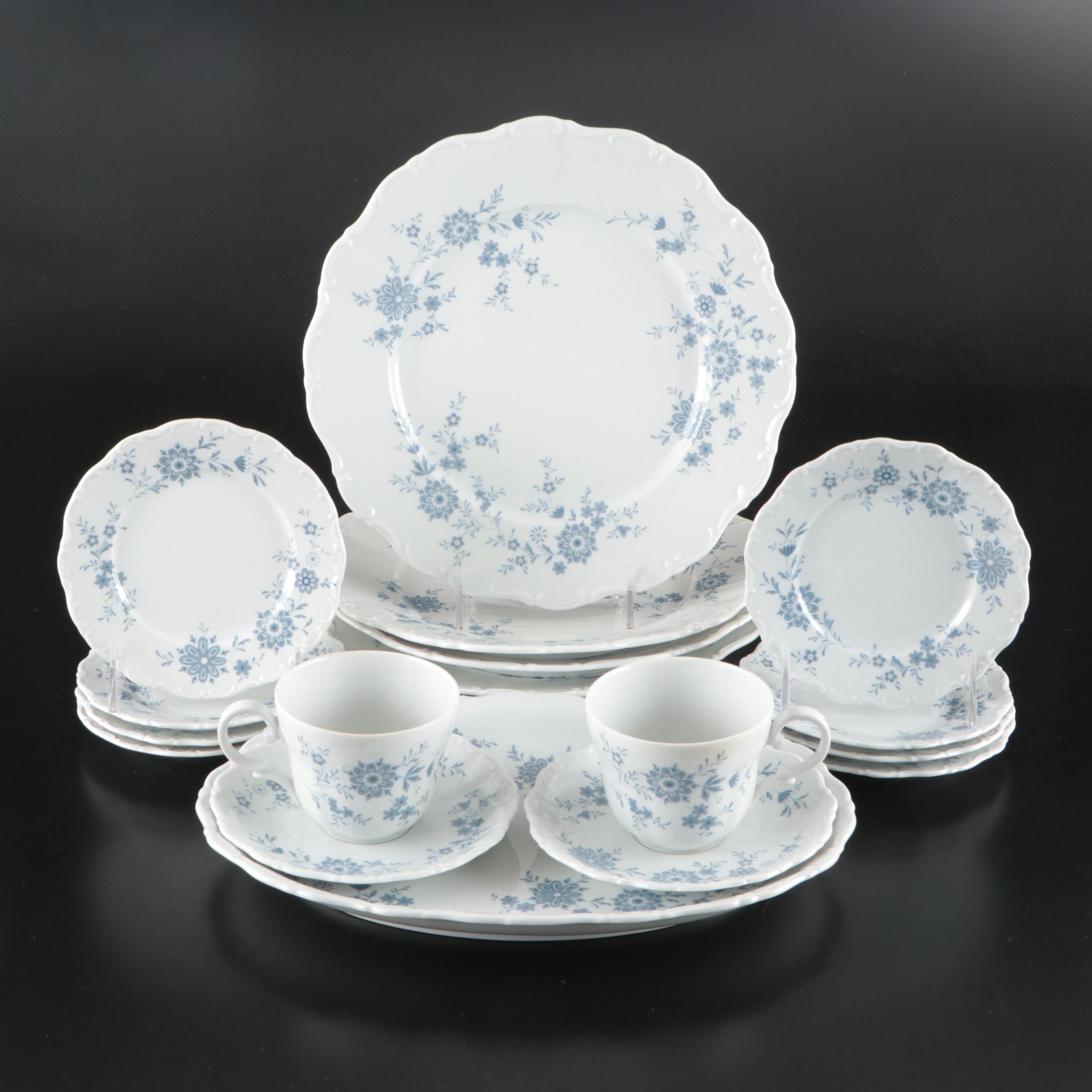 Leftmann Weiden Christina "Bavarian Blue" Porcelain Dinnerware