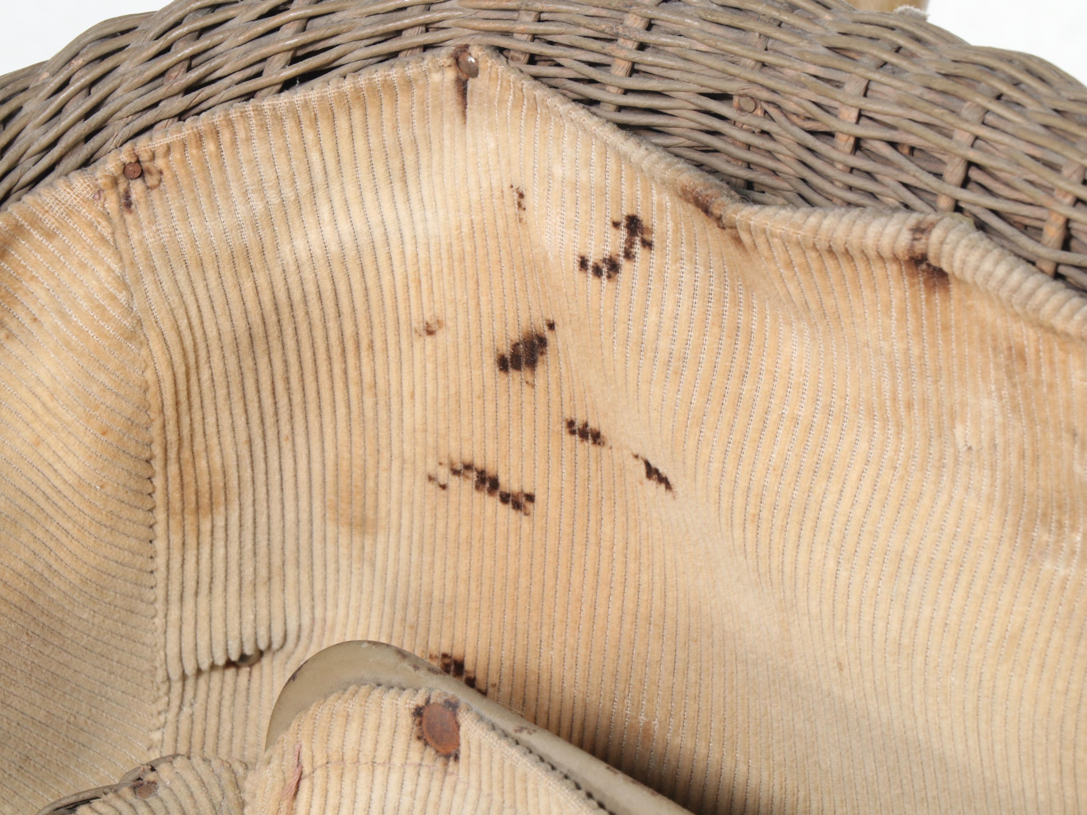 Antique Wicker Baby Carriage