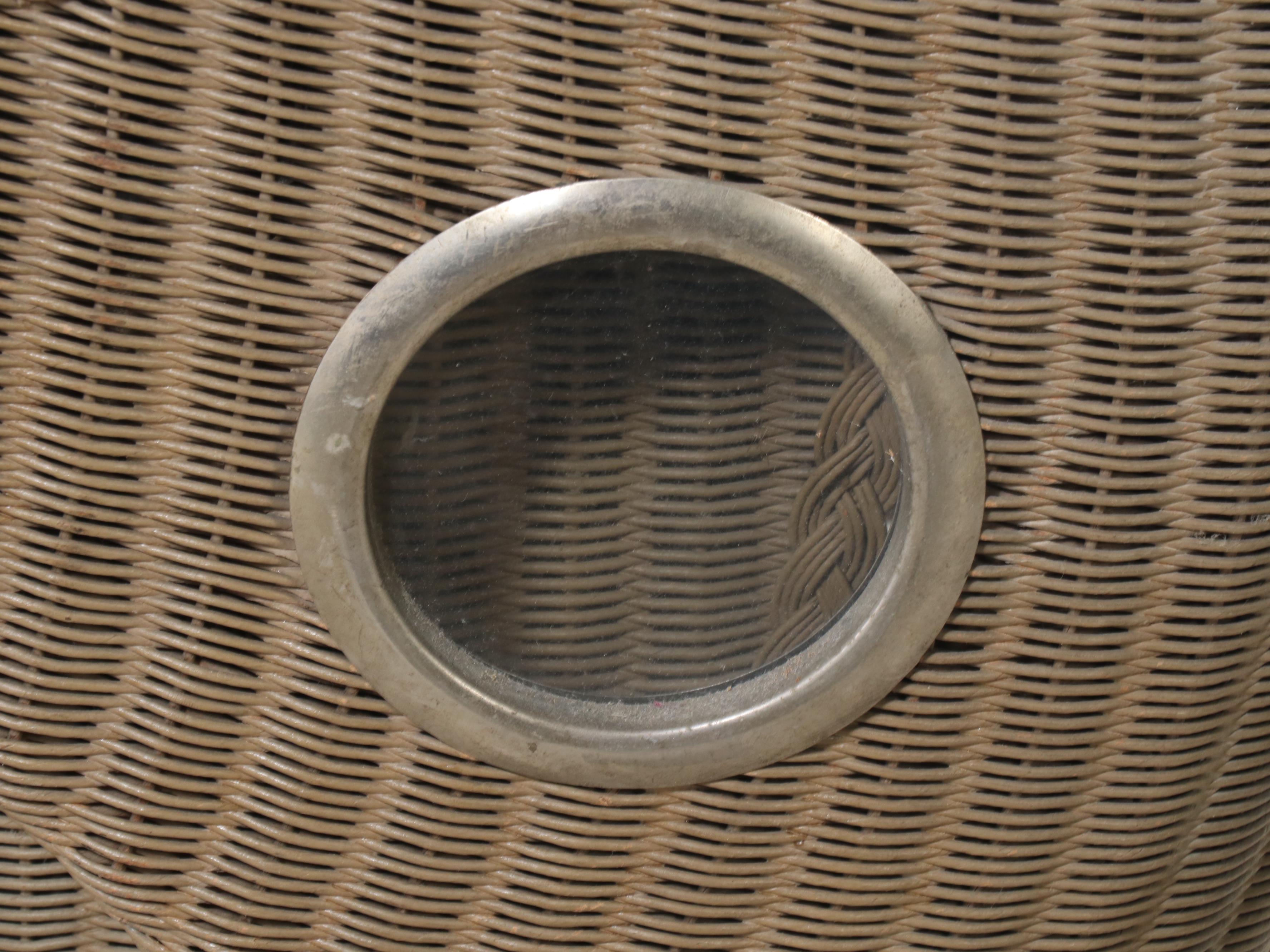 Antique Wicker Baby Carriage