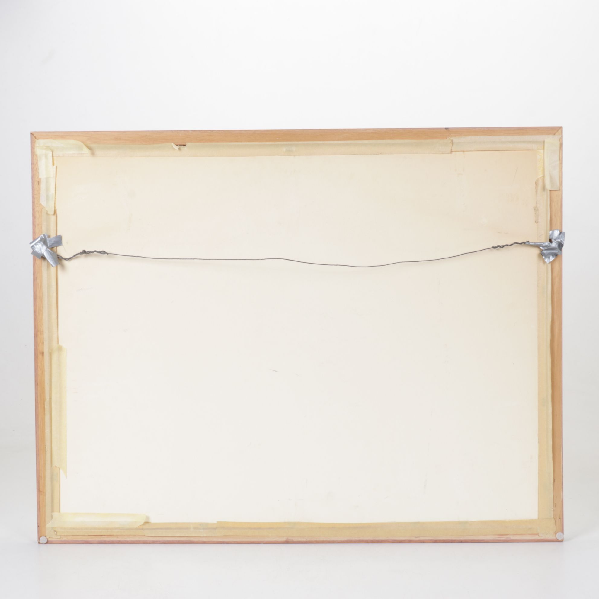 Irving Amen Color Woodcut "Piazza San Marco", Mid to Late 20th Century