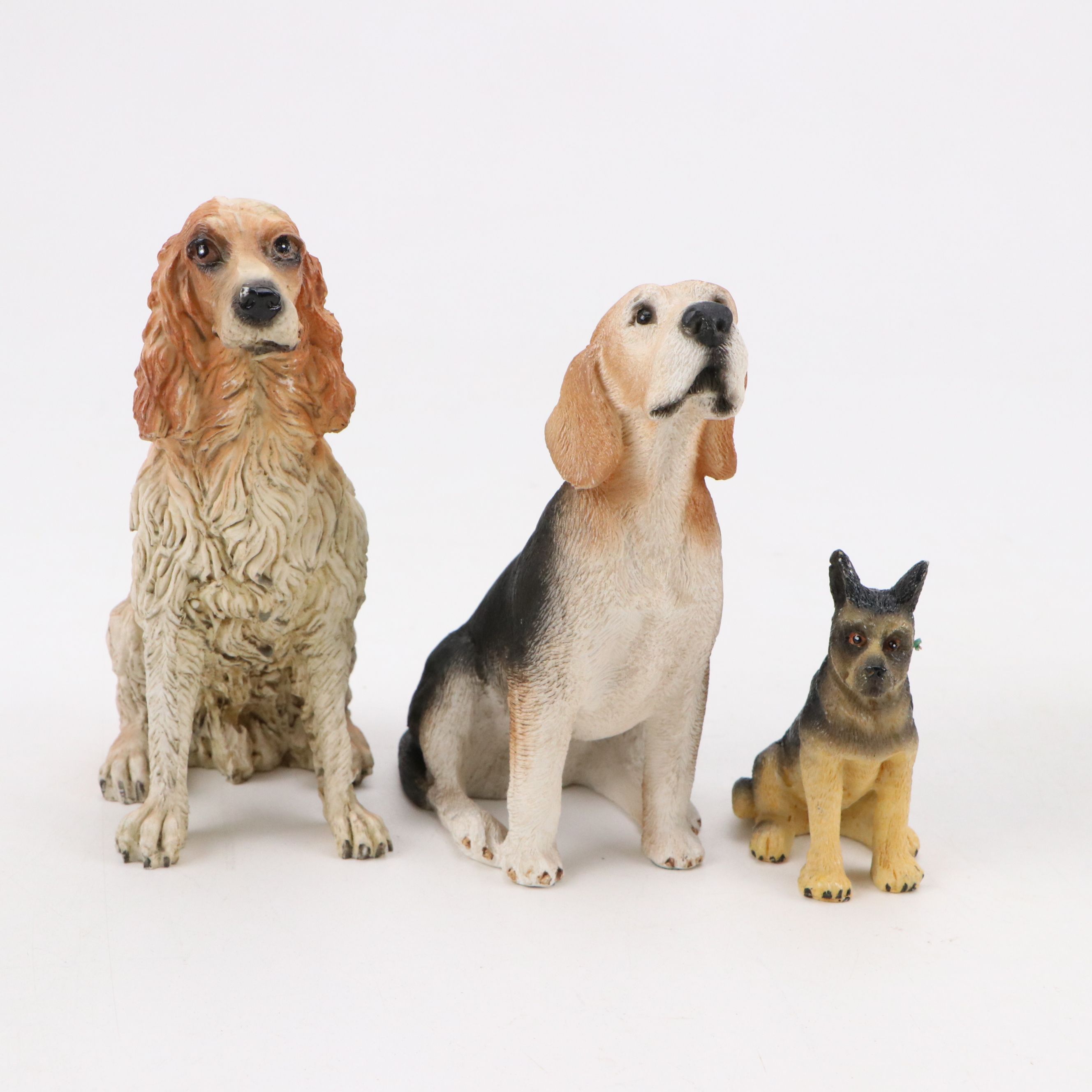 Japanese Lefton Hand-Painted Hunting Fox Diorama and More Animal Figurines