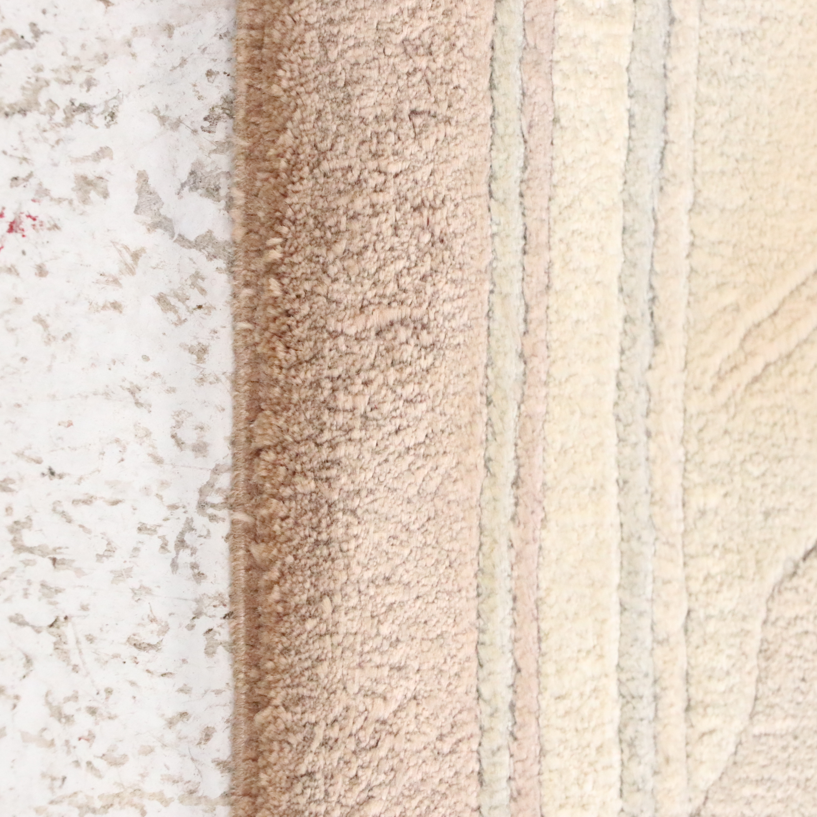 3' x 5'7 Hand-Knotted Carved Chinese Accent Rug