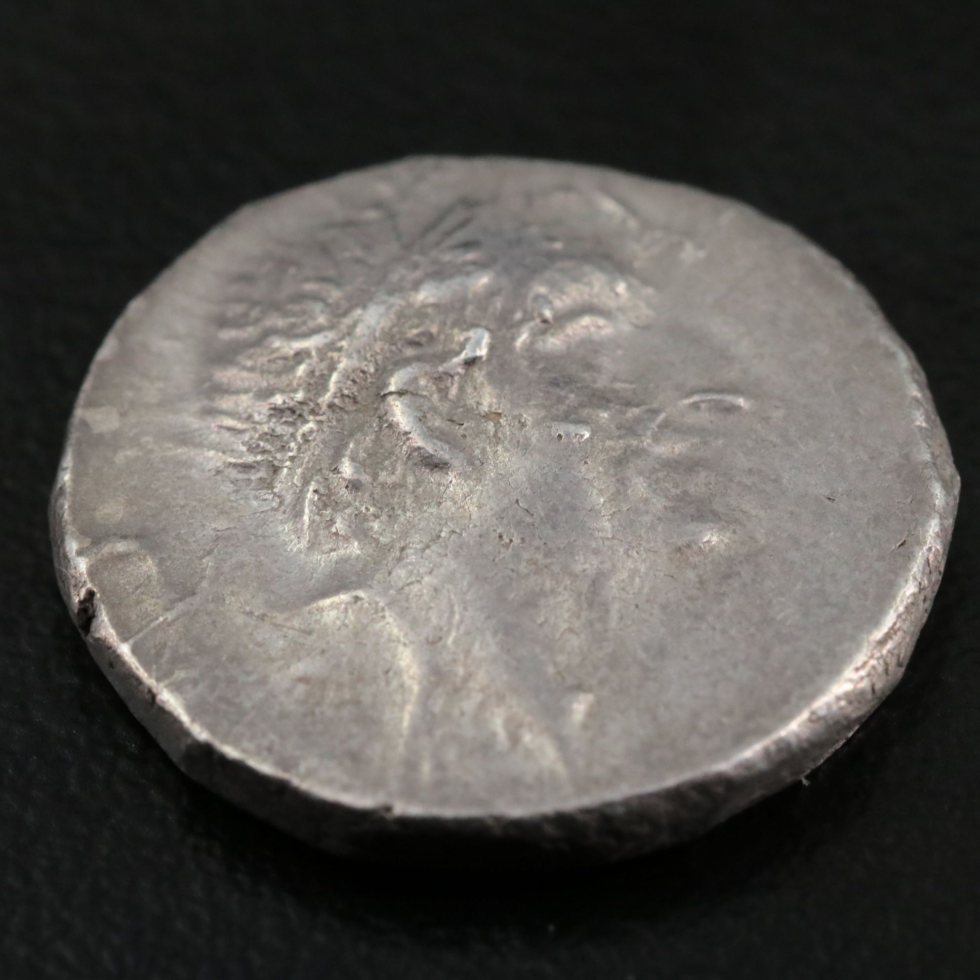 Ancient Kings of Cappadocia AR Drachm Coin of Ariobarzanes I, ca. 90 B.C.
