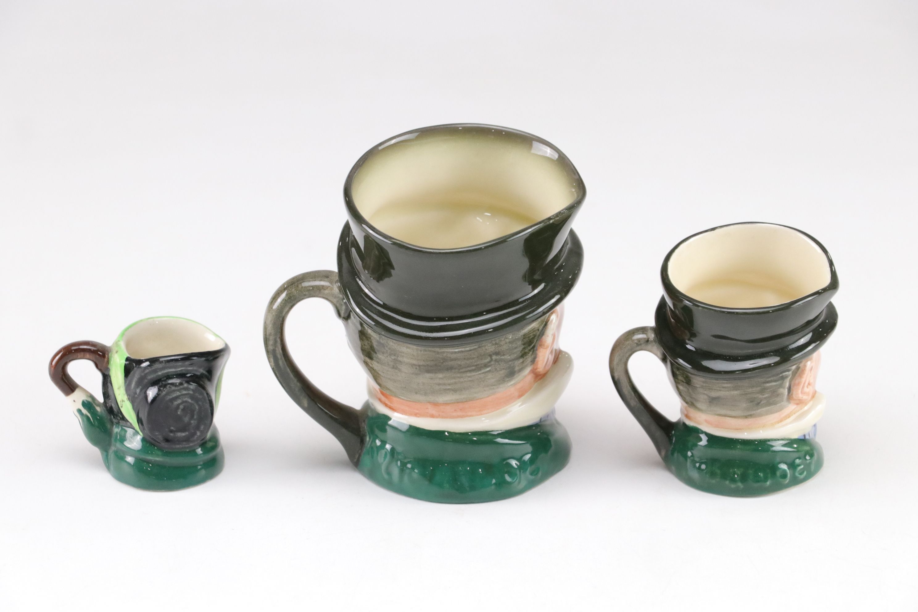 Royal Doulton "John Barleycorn" Toby Jug & Other Mini Mugs