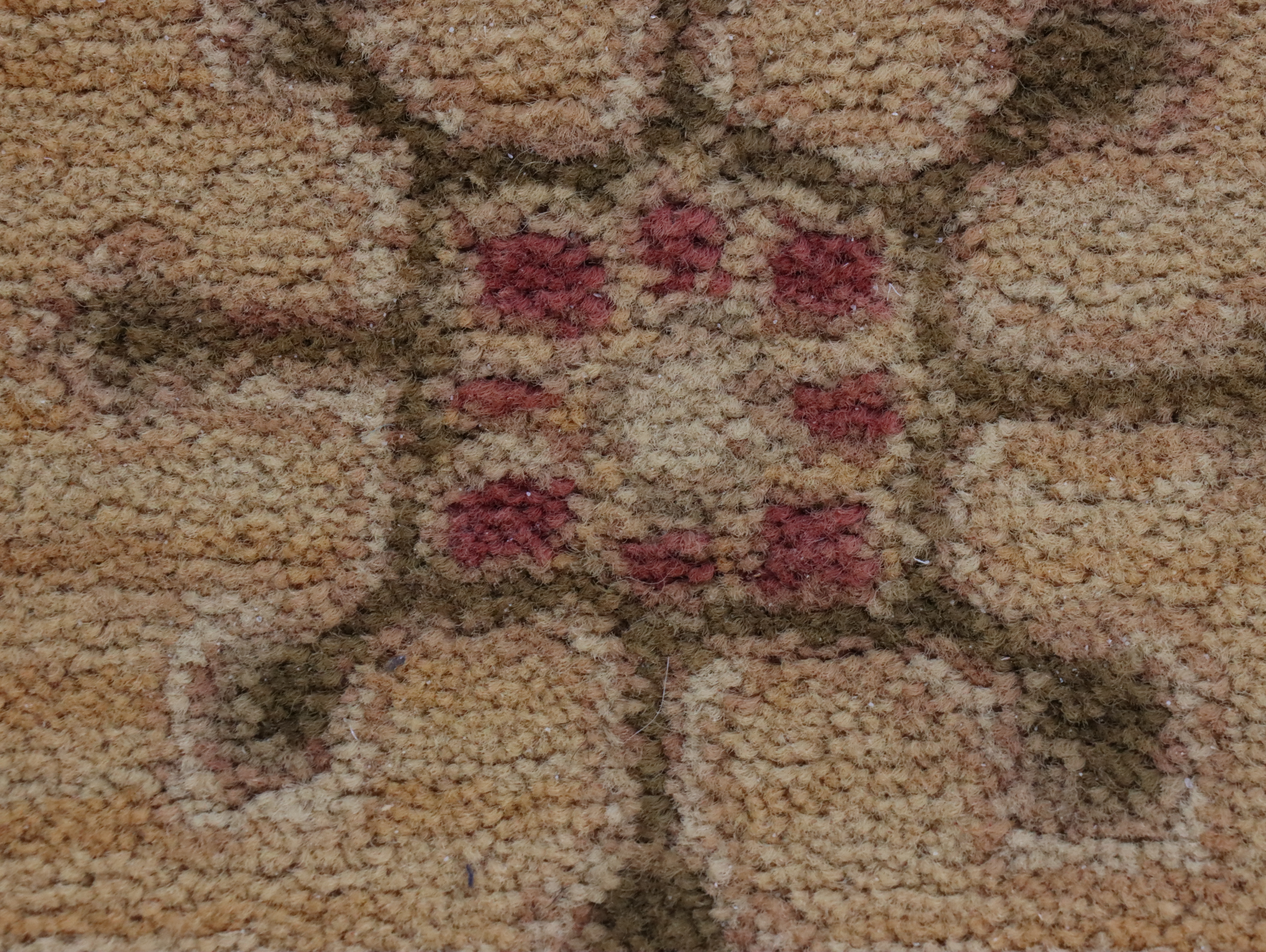 7'10 x 11'5 Hand-Knotted Indian Agra Area Rug