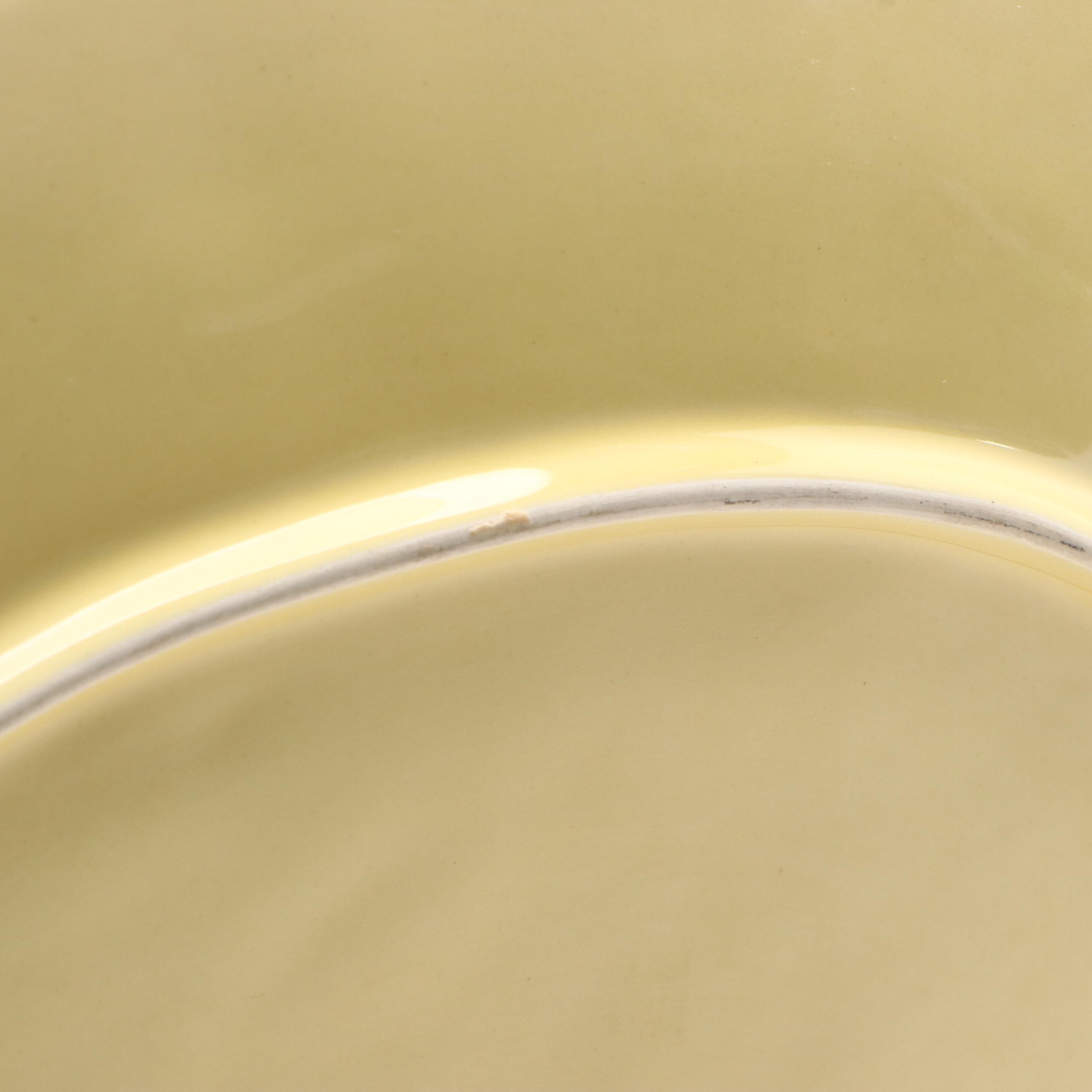 Tiffany & Co. "Blackberries" Portuguese Majolica Handled Serving Tray