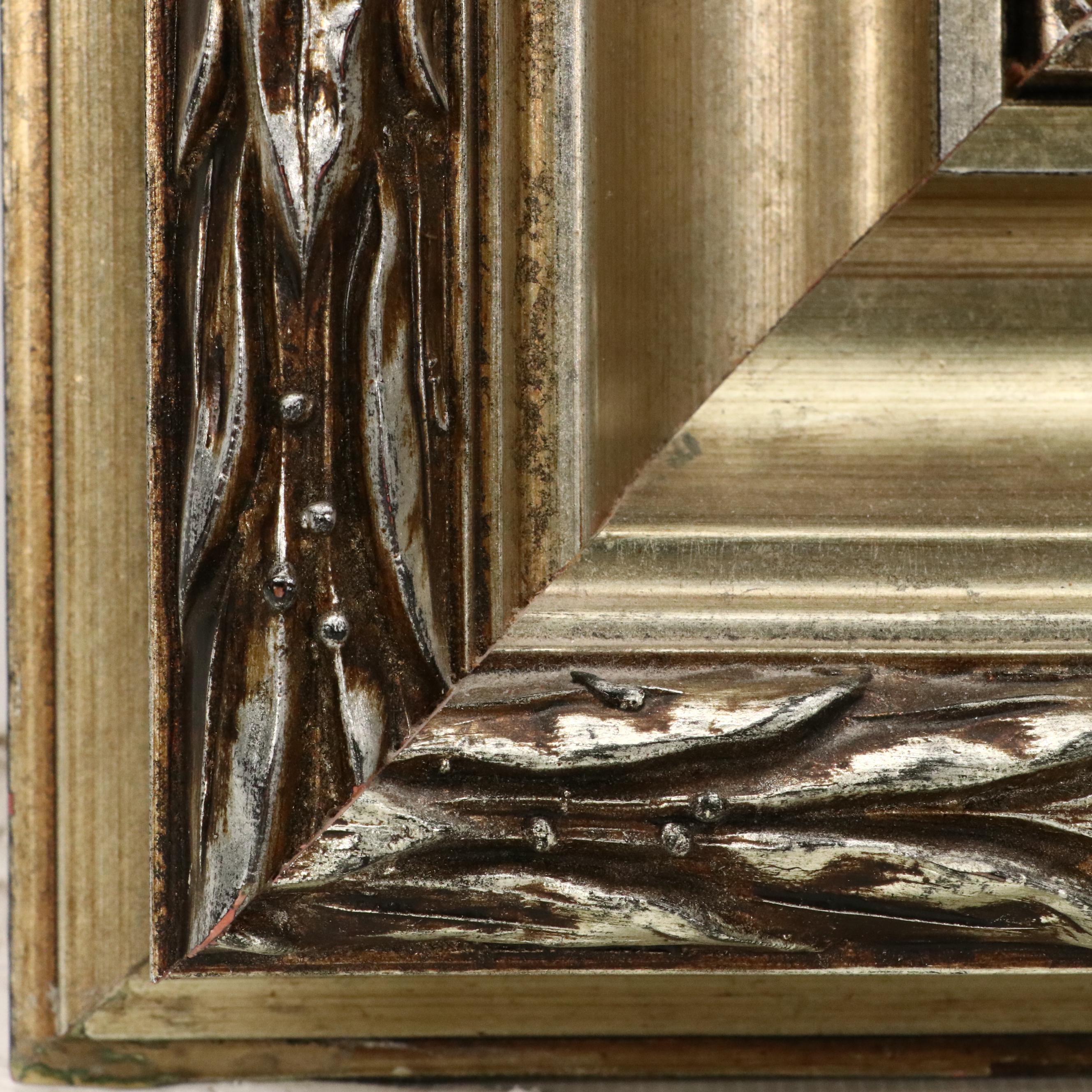 Mark Keathley Winter Landscape Oil Painting, 1987