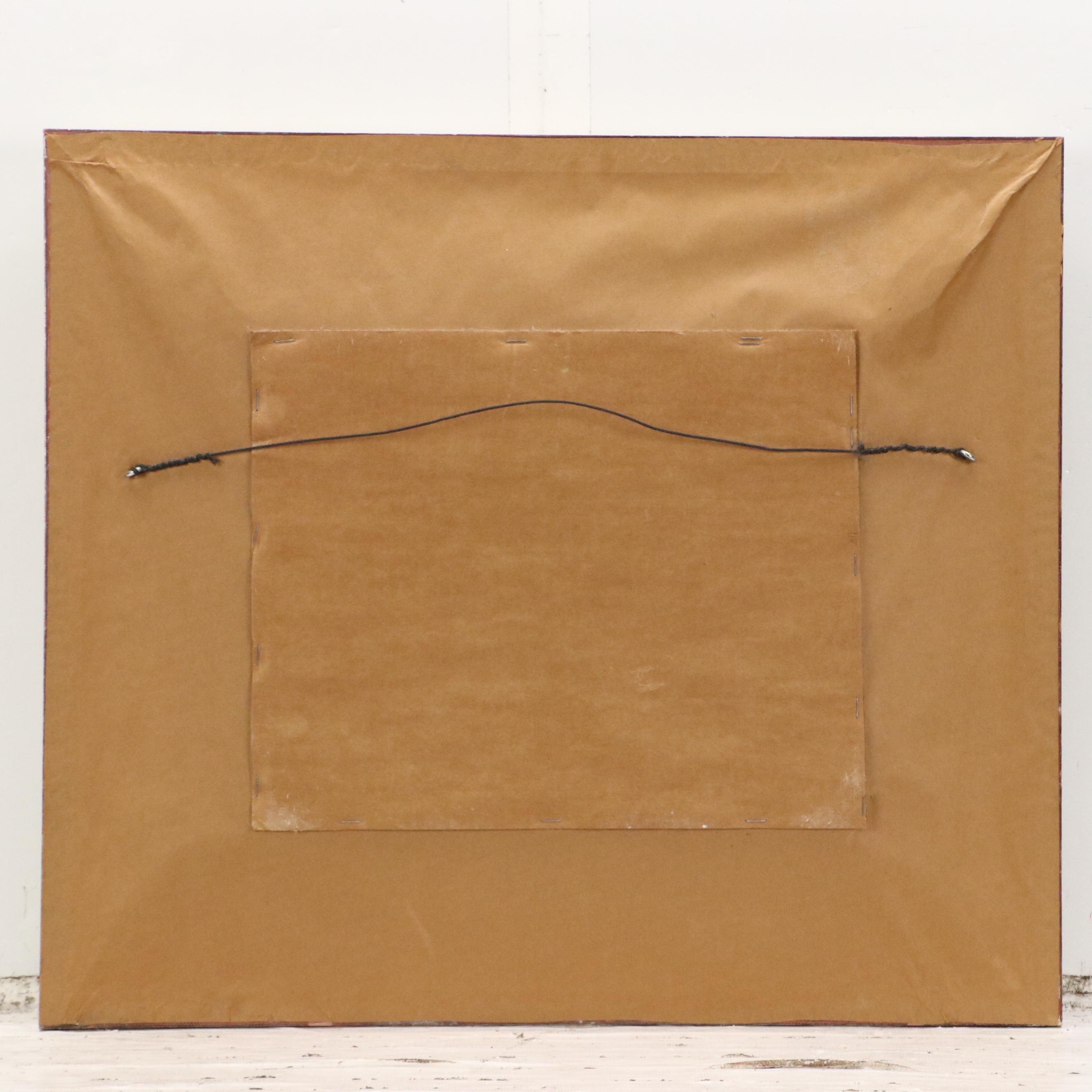 Mark Keathley Winter Landscape Oil Painting, 1987