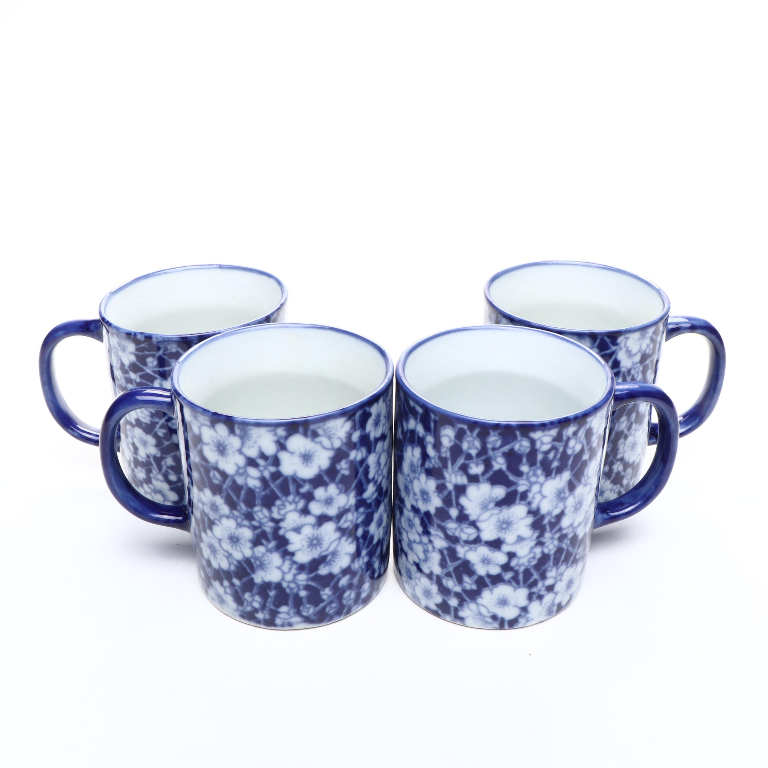 Chinese Porcelain Blue and White with Victoria Ware Table Accessories, More