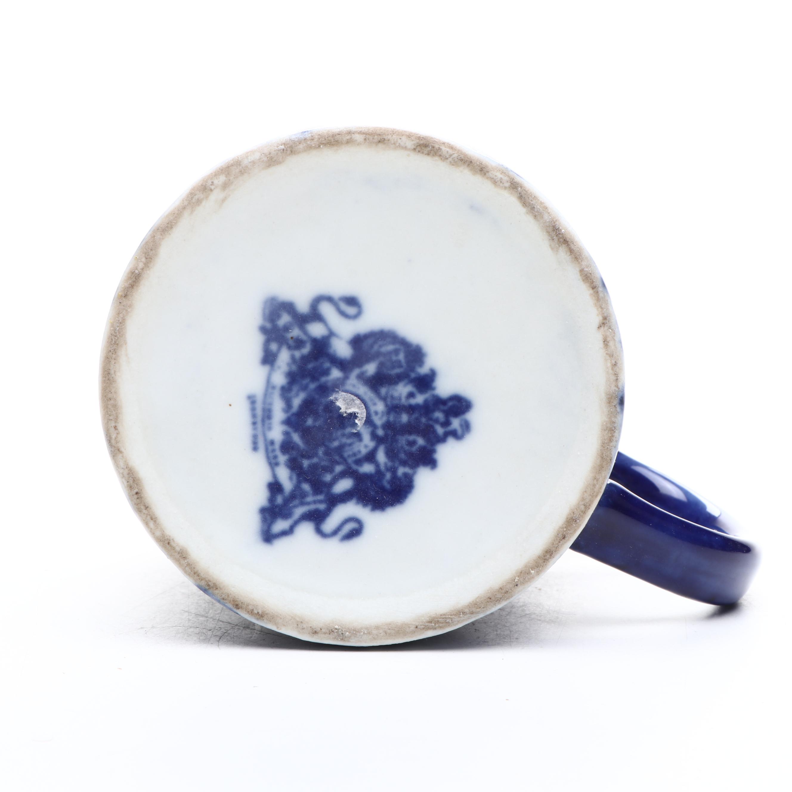 Chinese Porcelain Blue and White with Victoria Ware Table Accessories, More