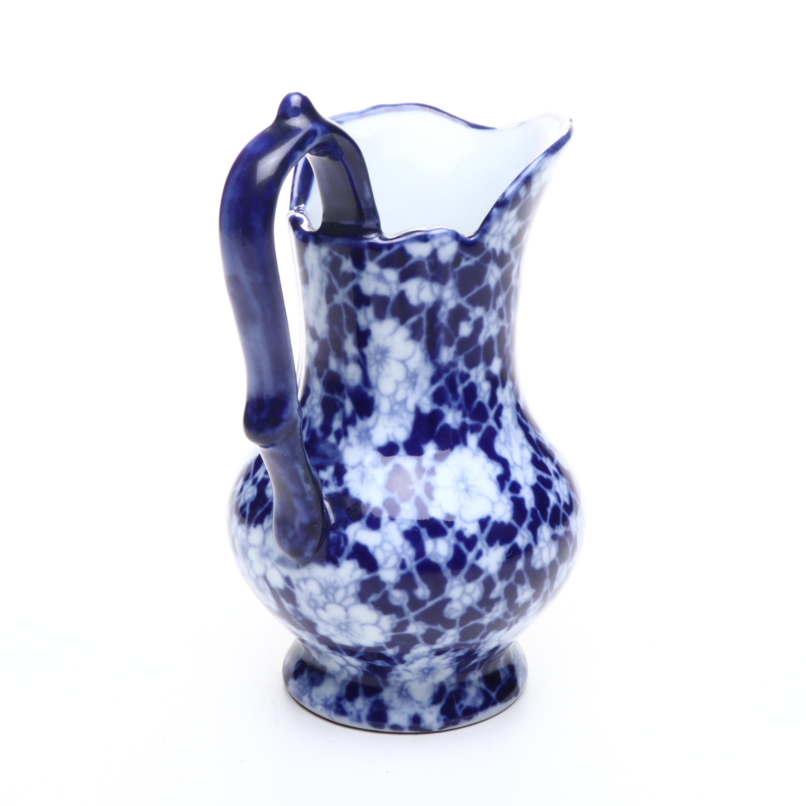 Chinese Porcelain Blue and White with Victoria Ware Table Accessories, More