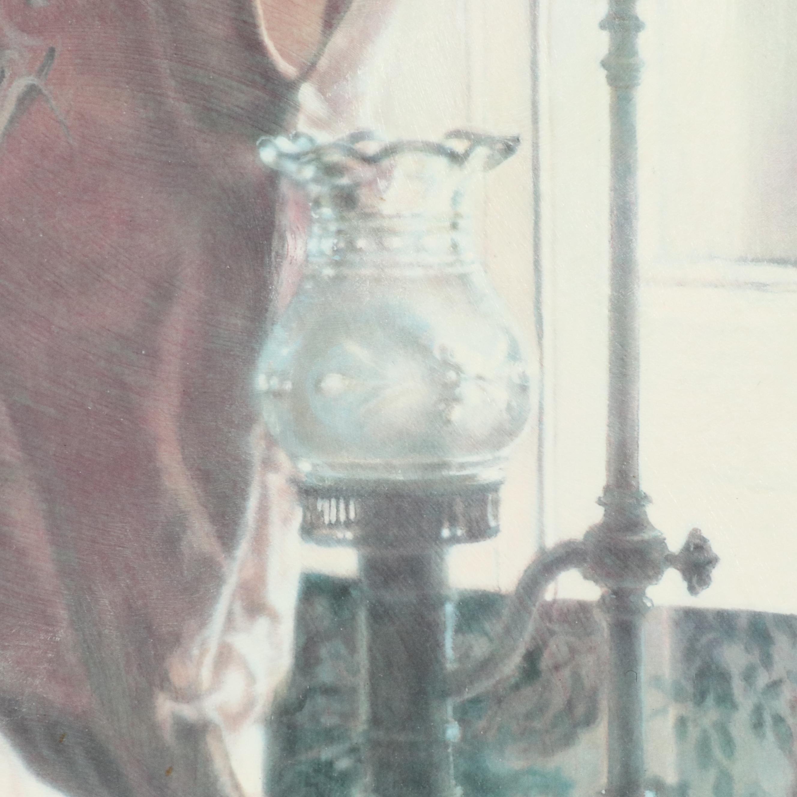 Sandra Kuck Offset Lithograph "Thinking of You," 1993