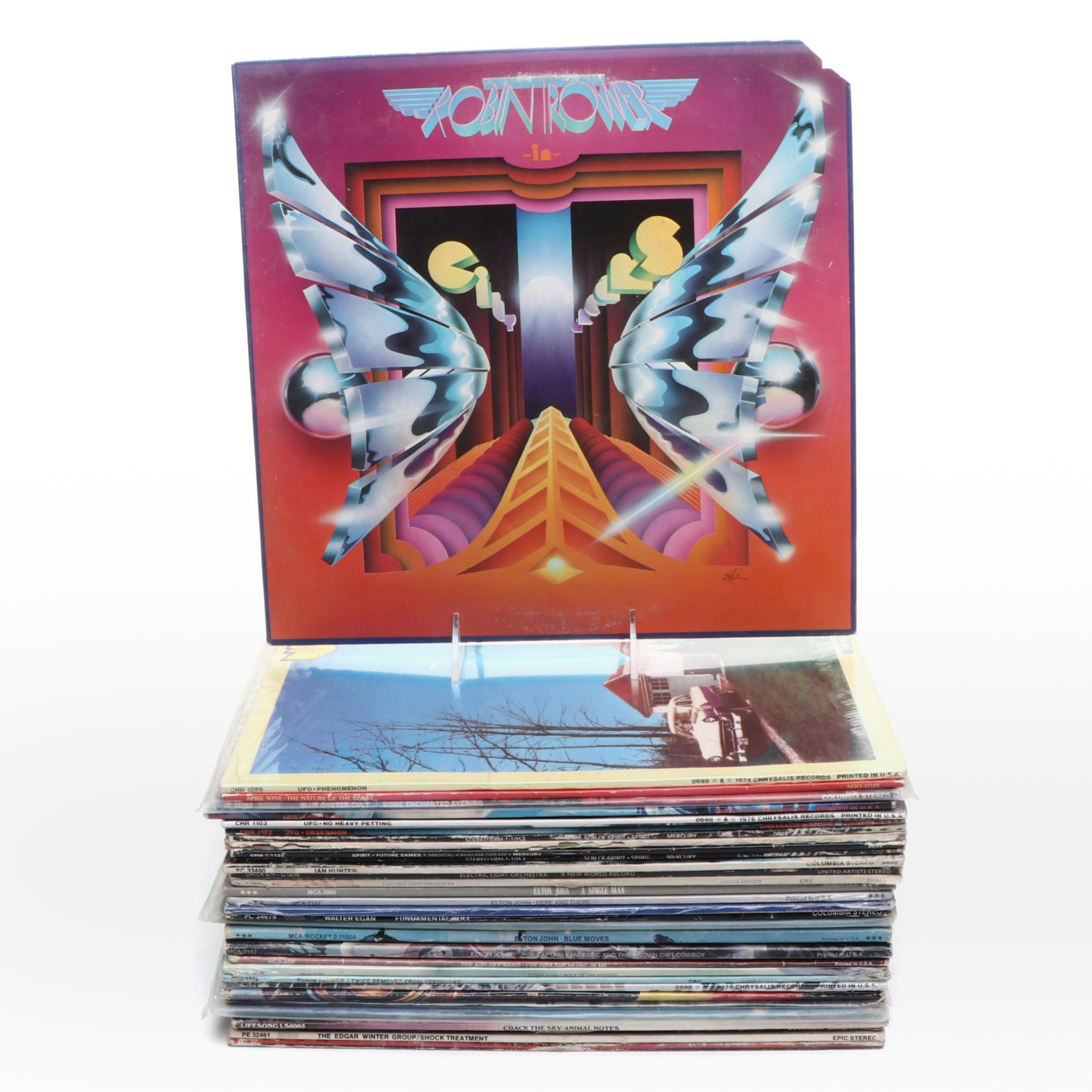 Electric Light Orchestra, UFO, Robin Trower, and More Vinyl Record Albums