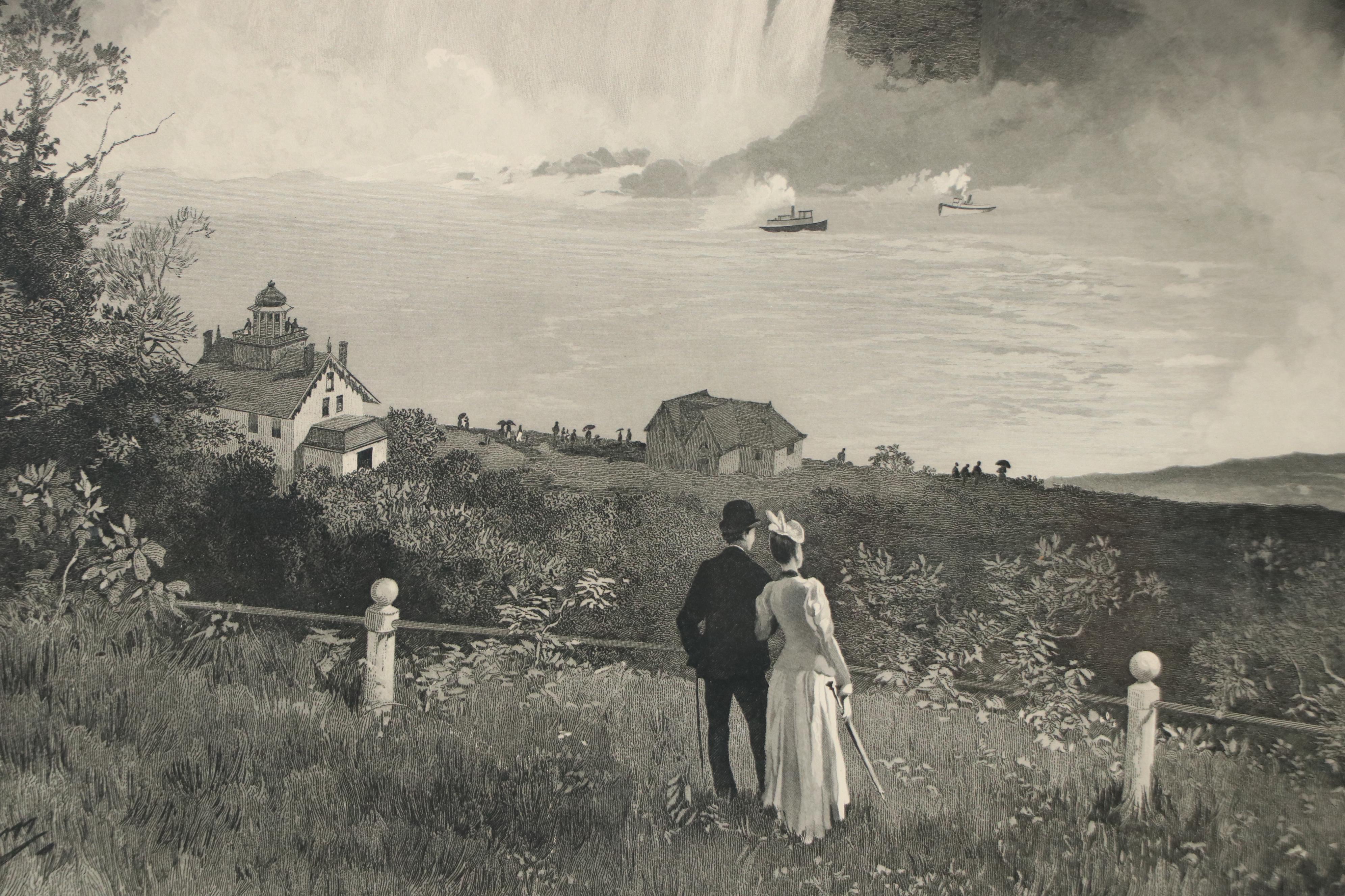Engraving After Charles Graham "Niagara Falls," Late 19th–Early 20th Century
