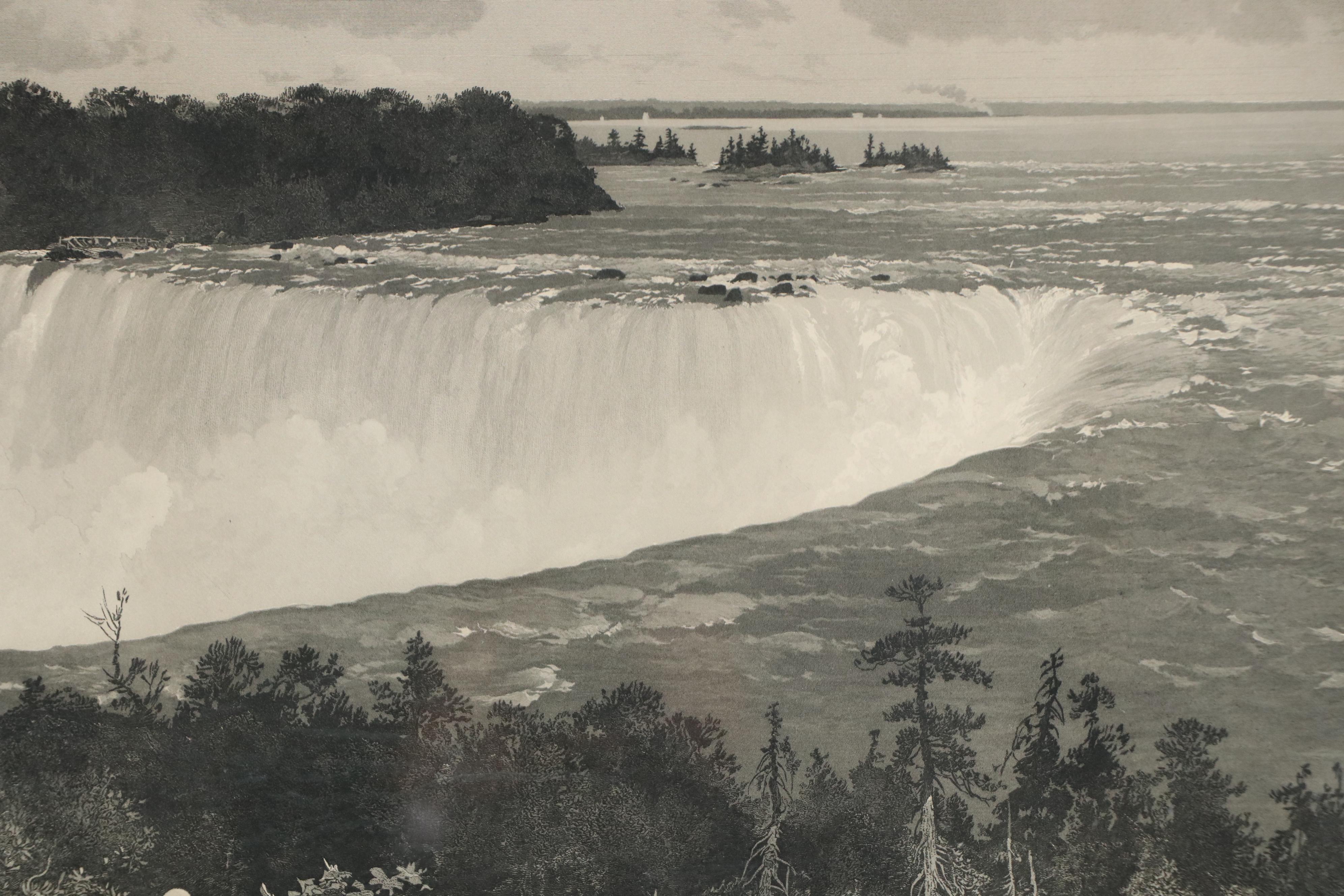 Engraving After Charles Graham "Niagara Falls," Late 19th–Early 20th Century