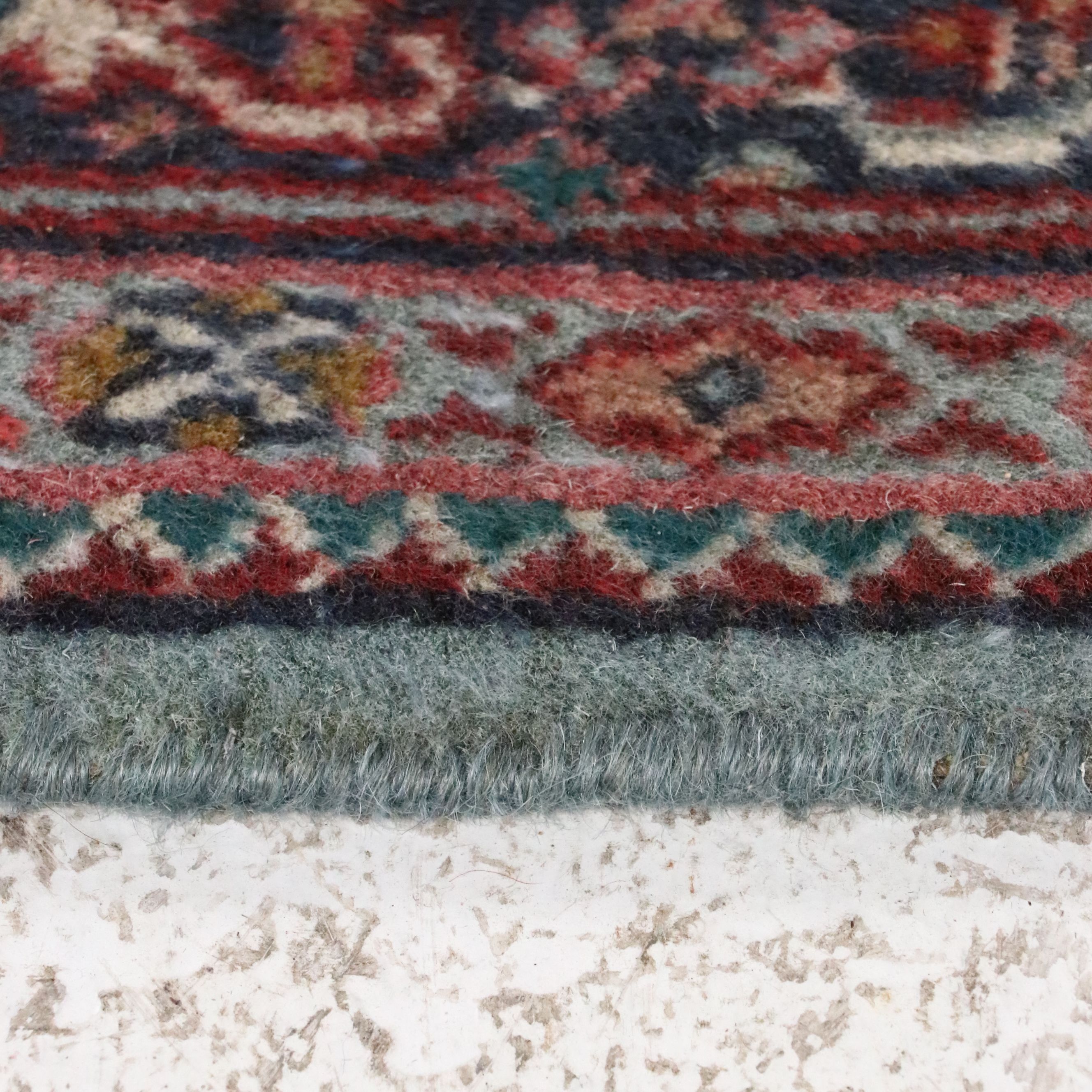 3'11 x 6'3 Hand-Knotted Persian Bijar Area Rug