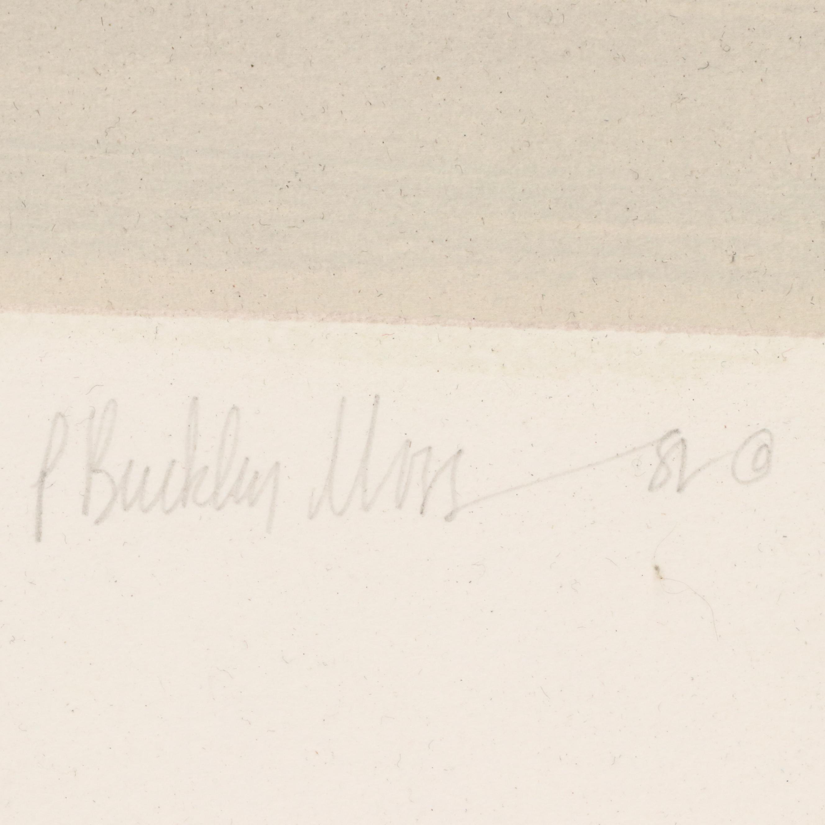 Patricia Buckley Moss Serigraph "Gaggle of Geese," 1982