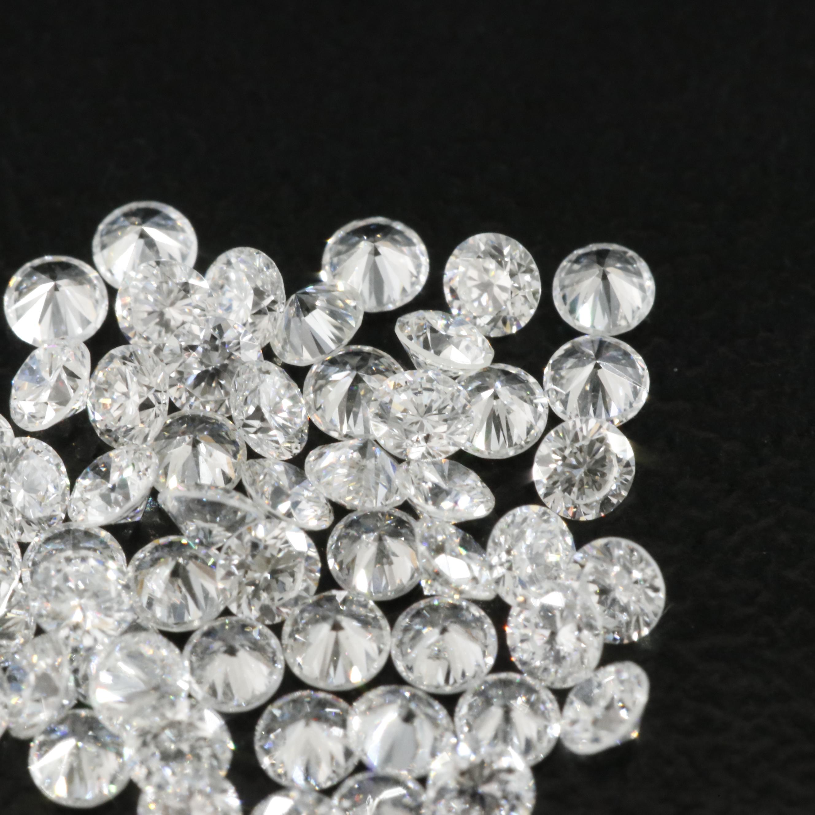 Loose 1.45 CTW Lab Grown Diamonds
