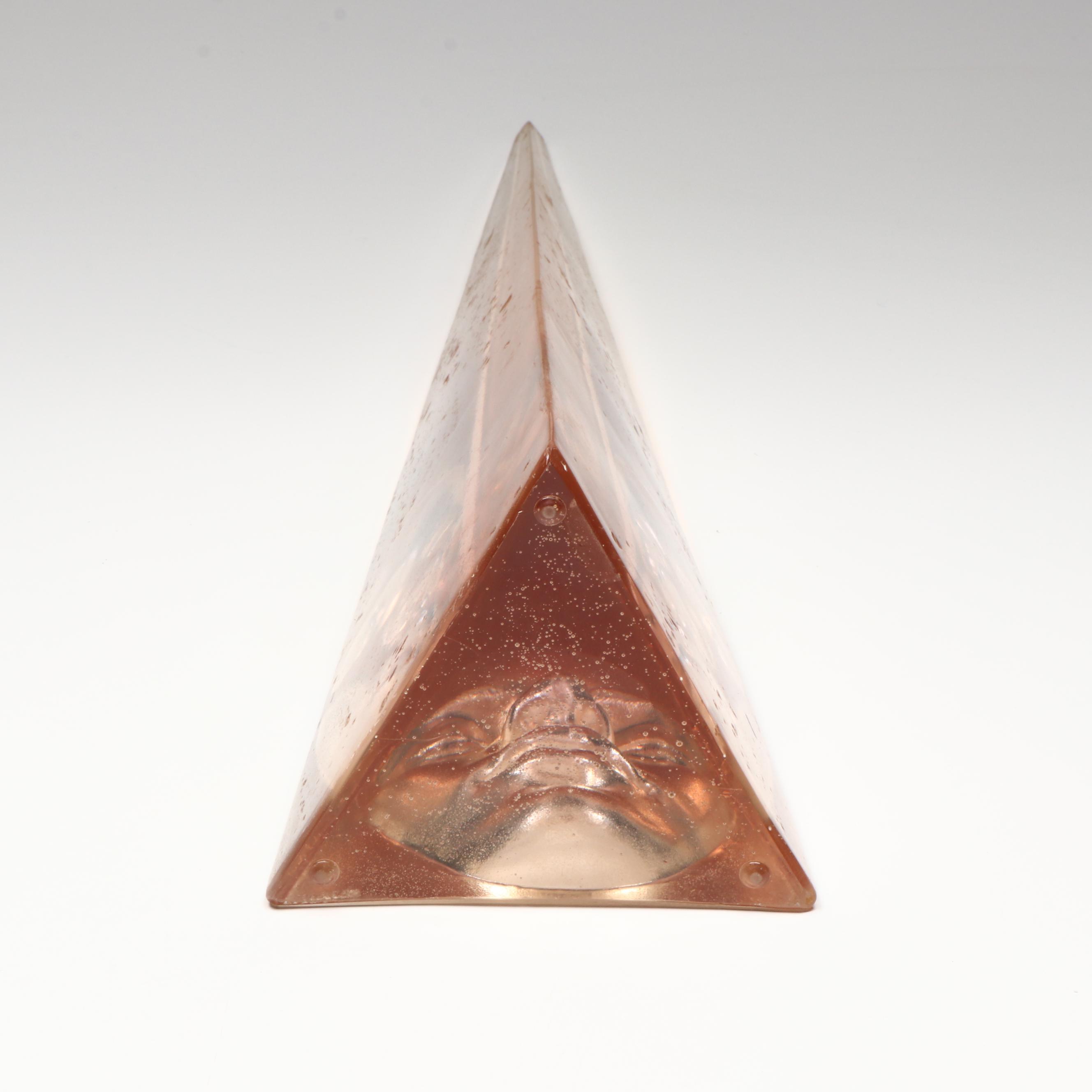 Marc Sijan Cast Acrylic Portrait Obelisk