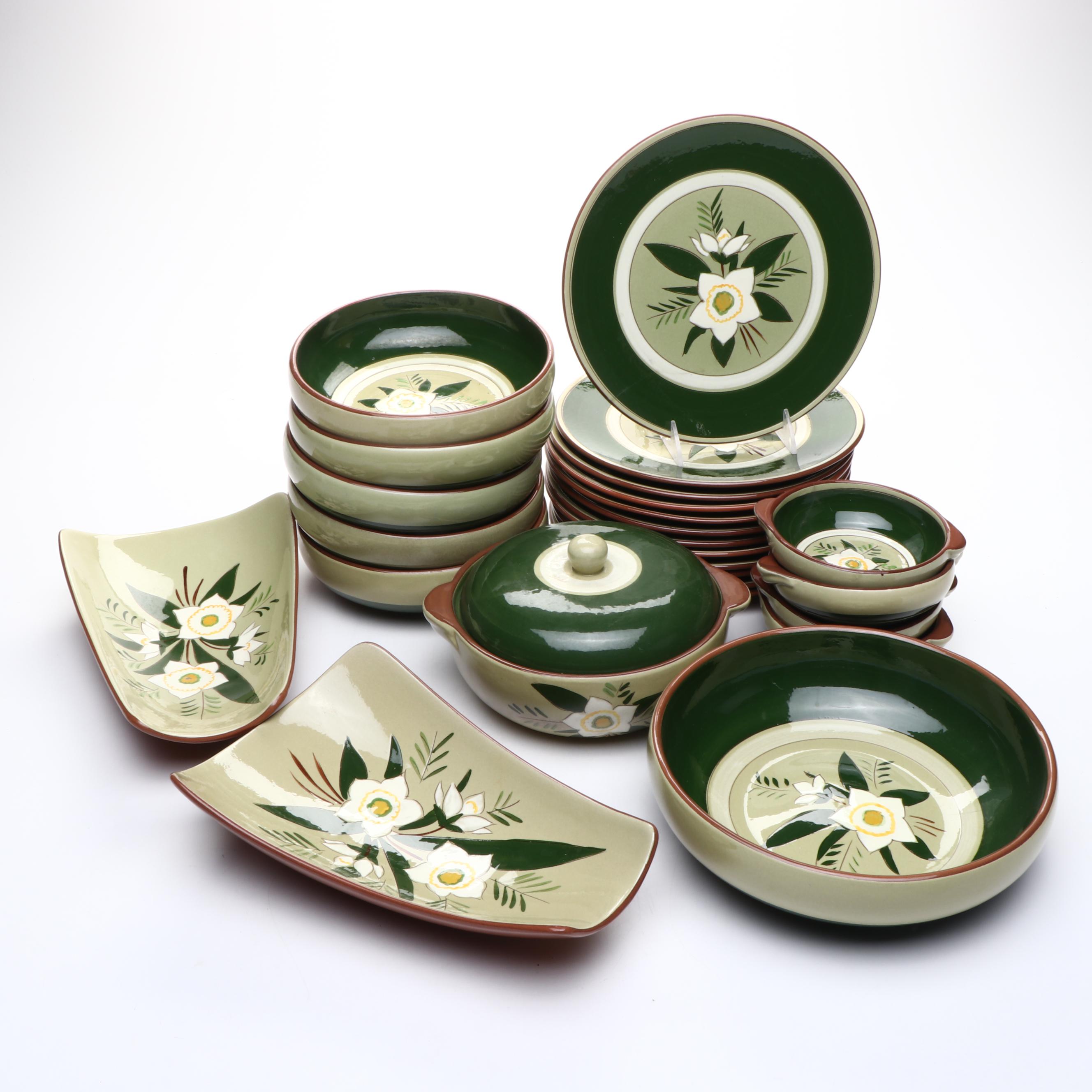 Stangl Pottery "Star Flower" Ceramic Tableware, Mid to Late 20th Century