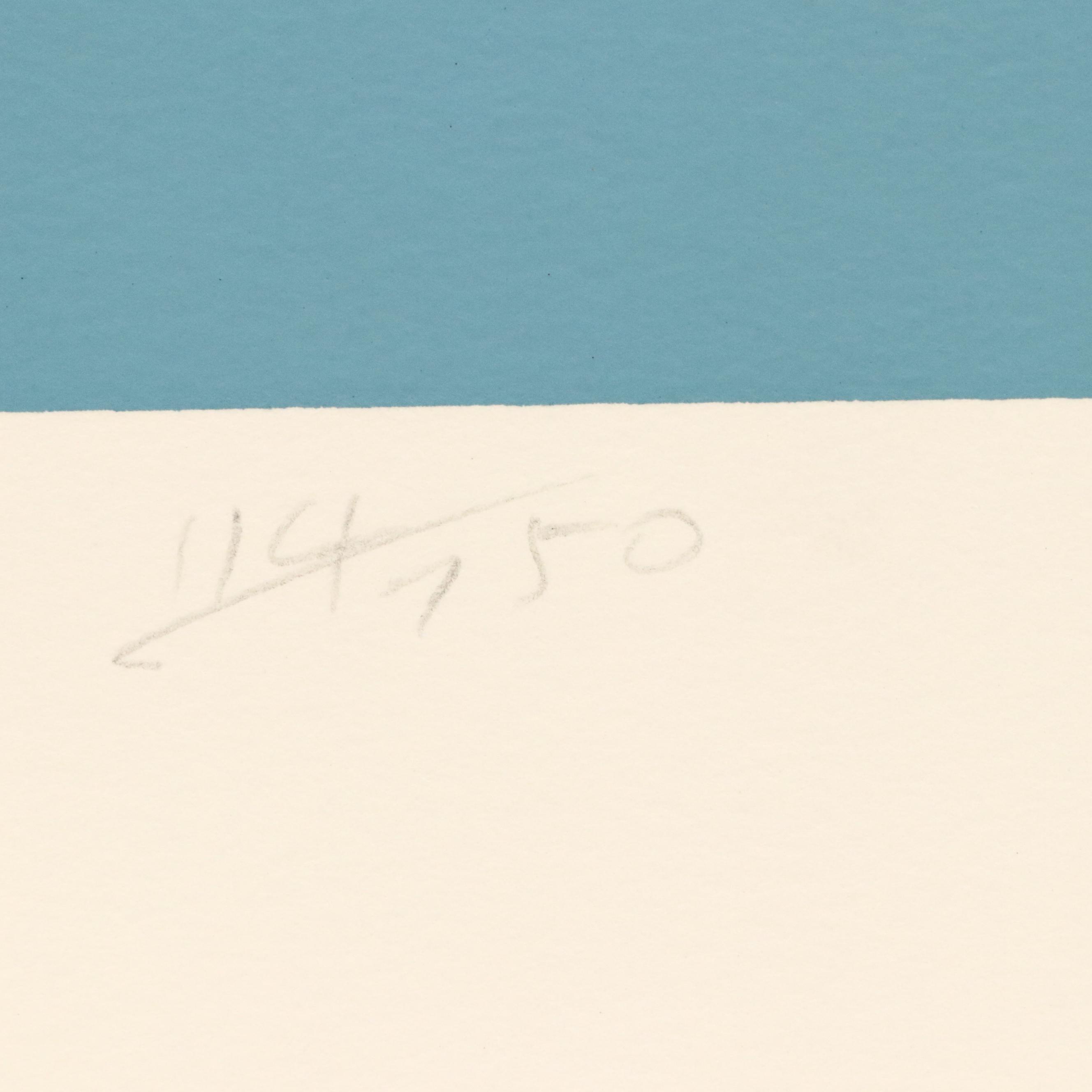 Edie Harper Serigraph "Net Prophet"