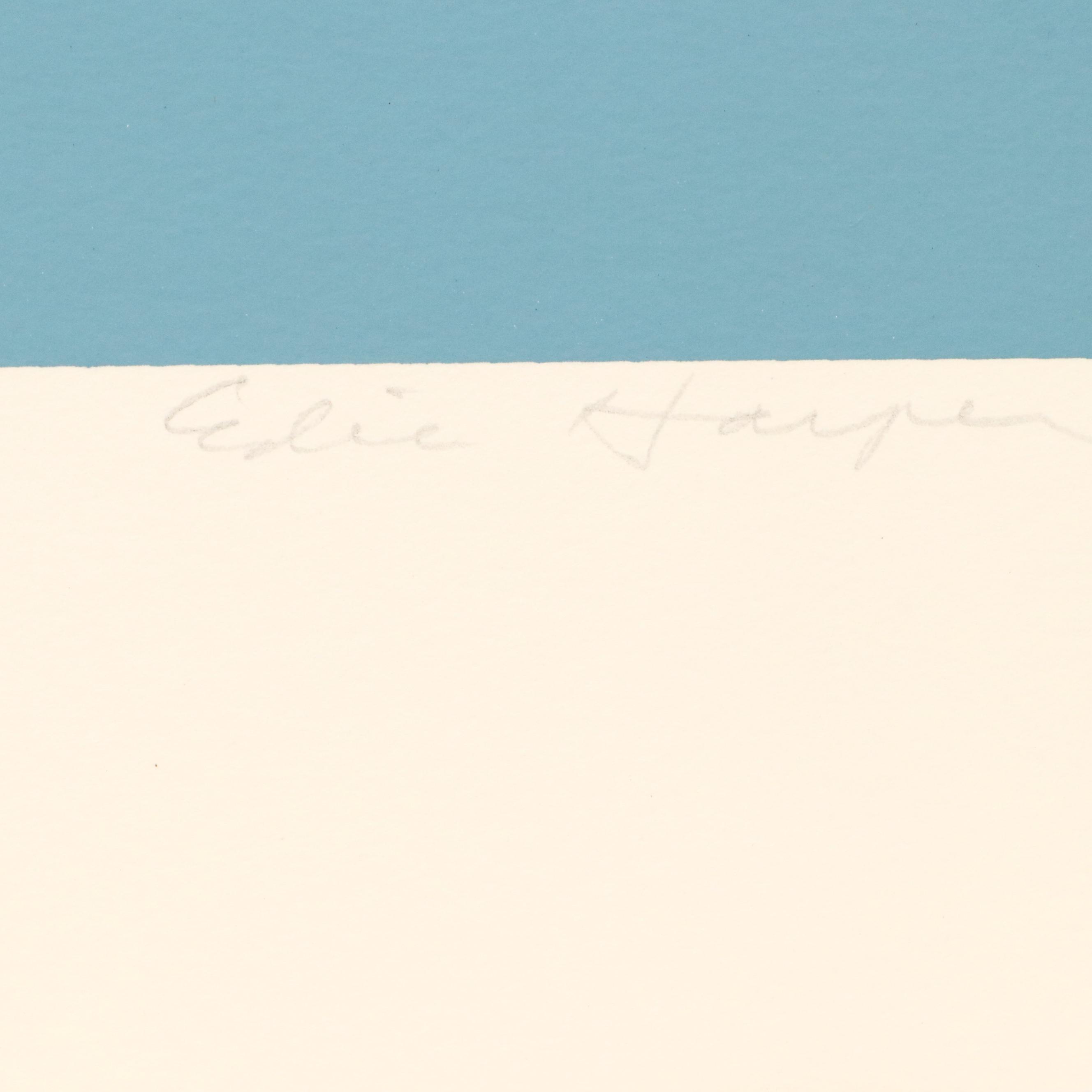 Edie Harper Serigraph "Net Prophet"