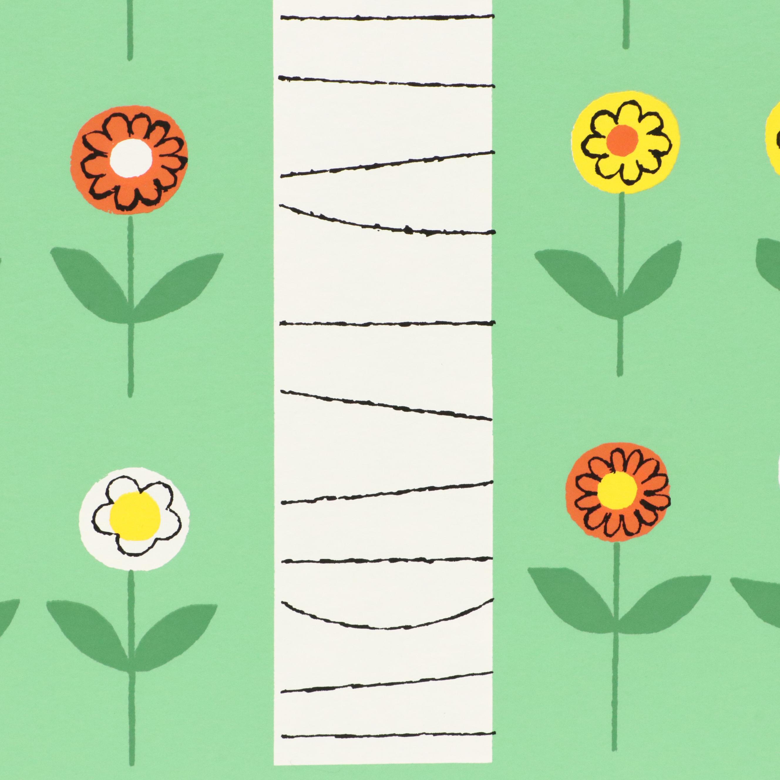 Edie Harper Serigraph "In The Garden"