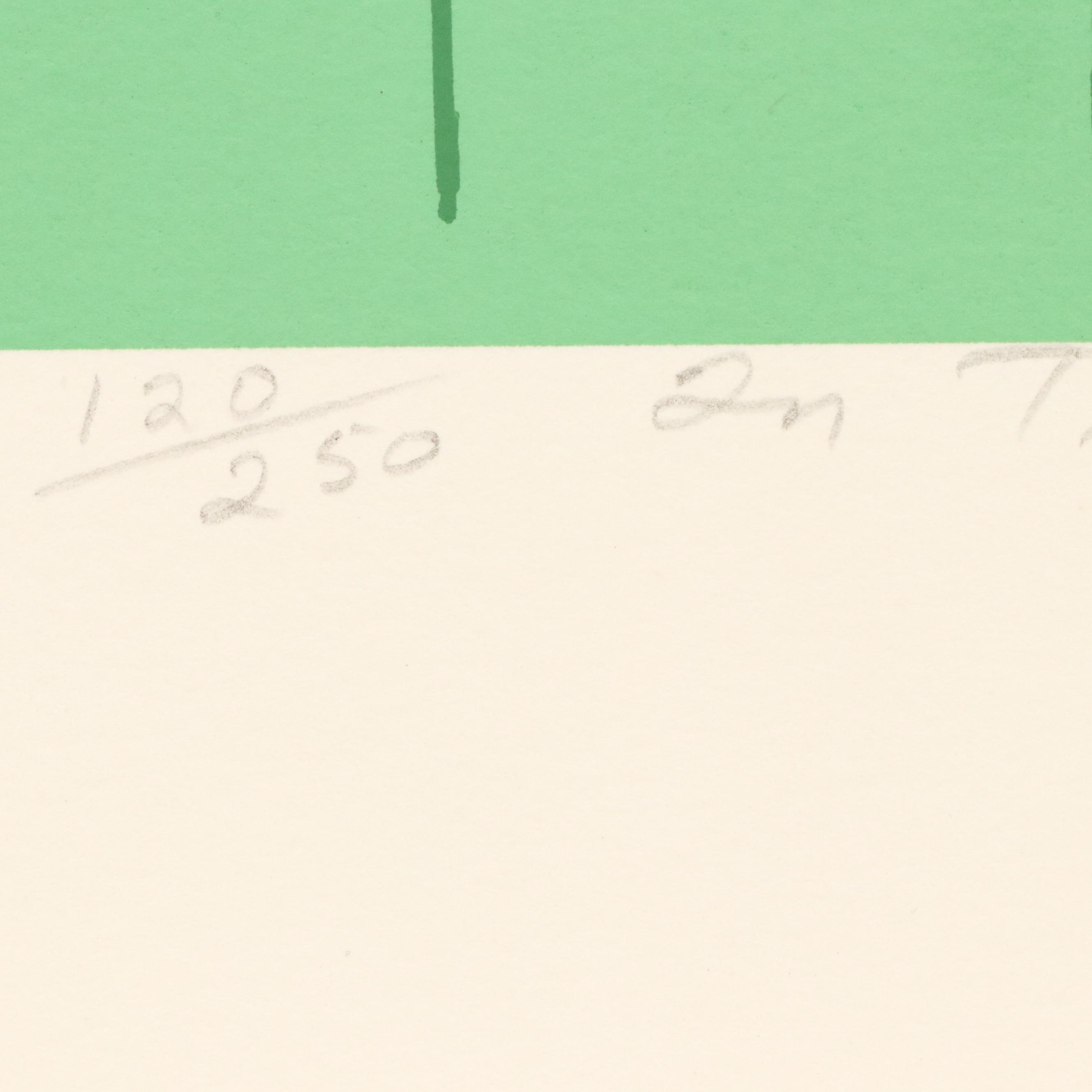 Edie Harper Serigraph "In The Garden"