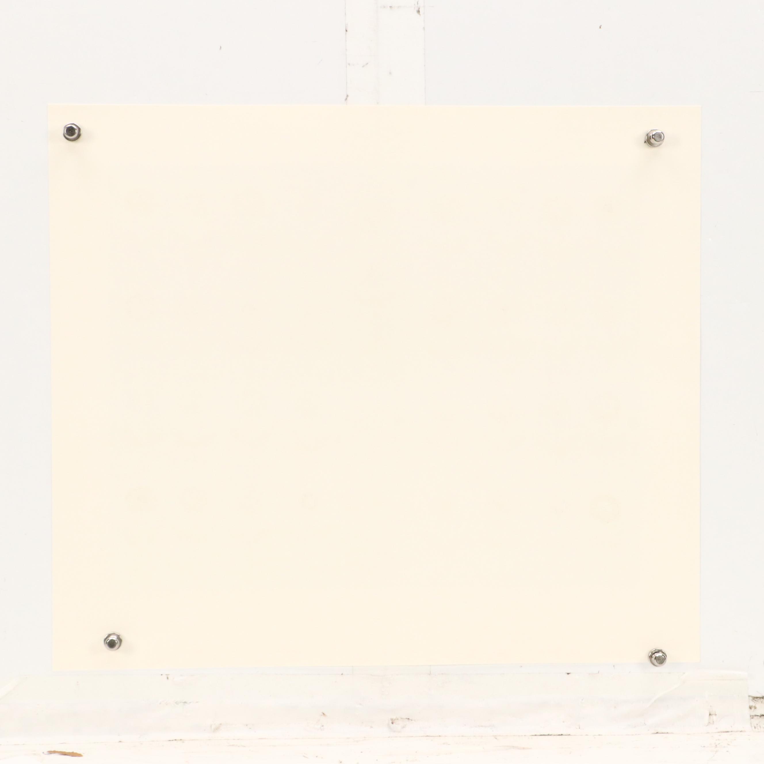 Edie Harper Serigraph "In The Garden"