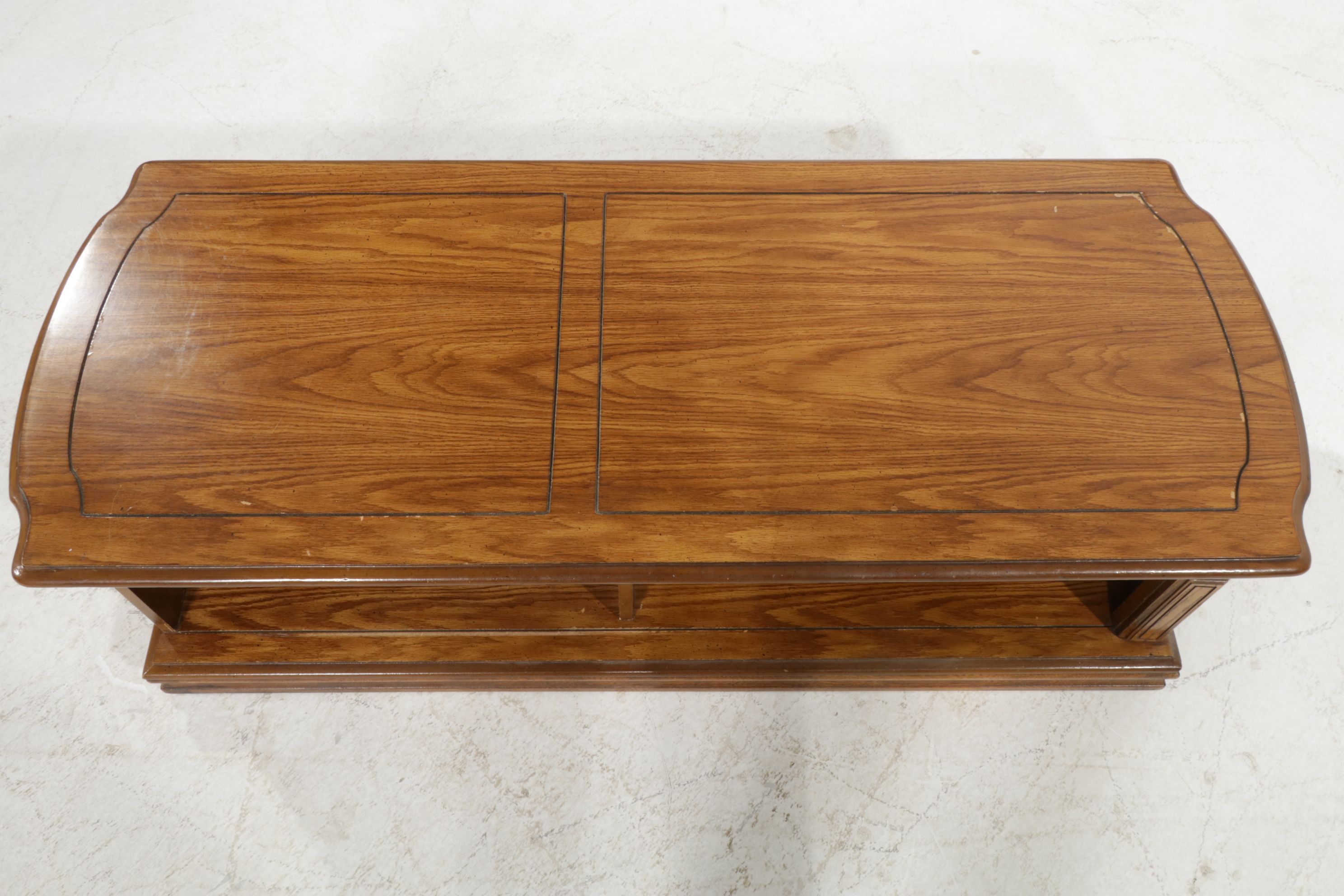 Oak Finished Coffee Table, 1977