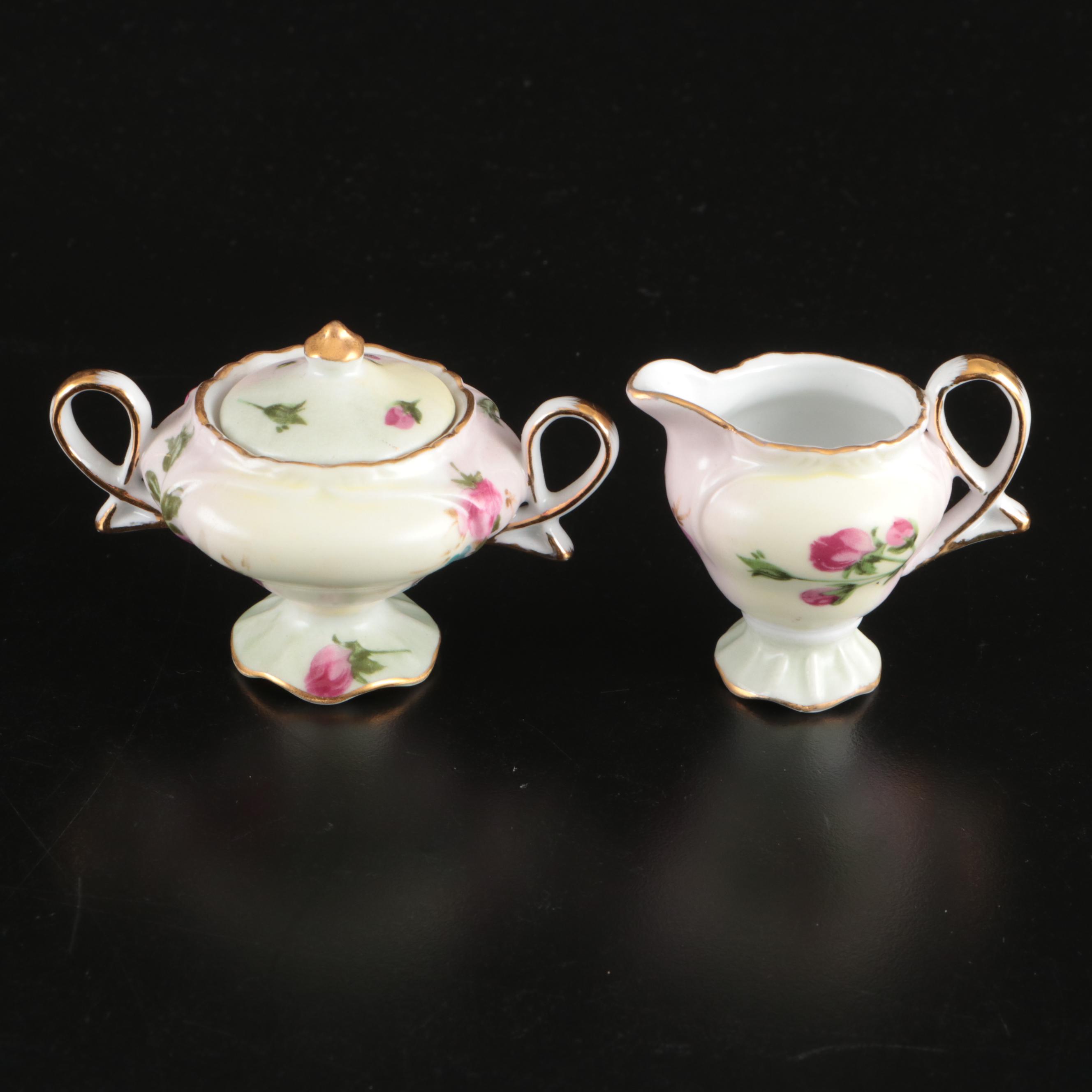 Royal Cotswolds and Other Miniature Porcelain Tea Sets