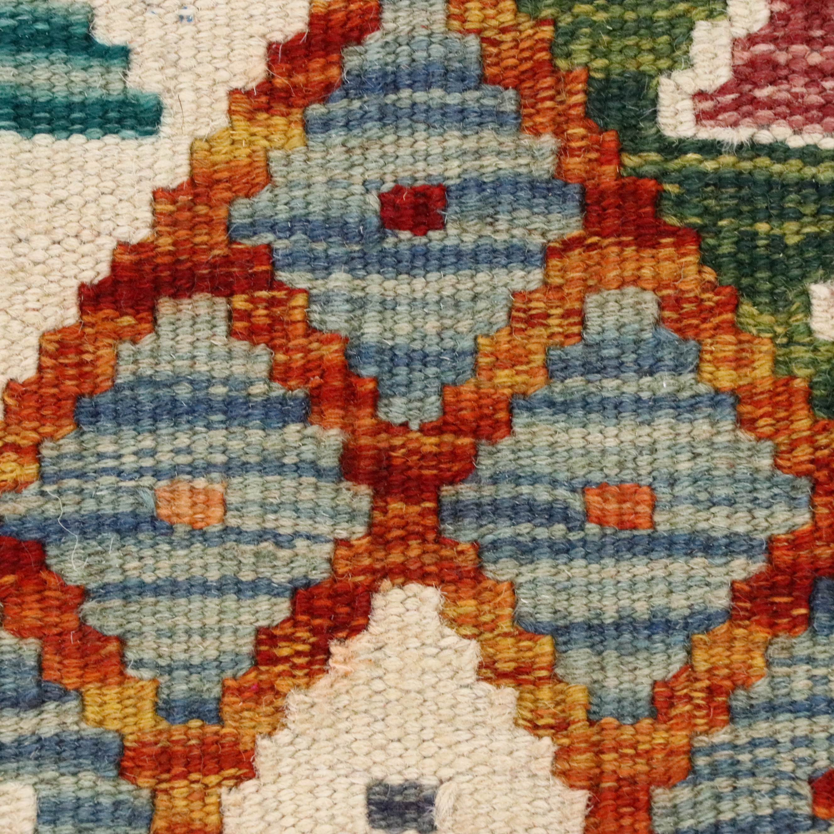 5'8 x 8'8 Handwoven Pakistani Kilim Area Rug