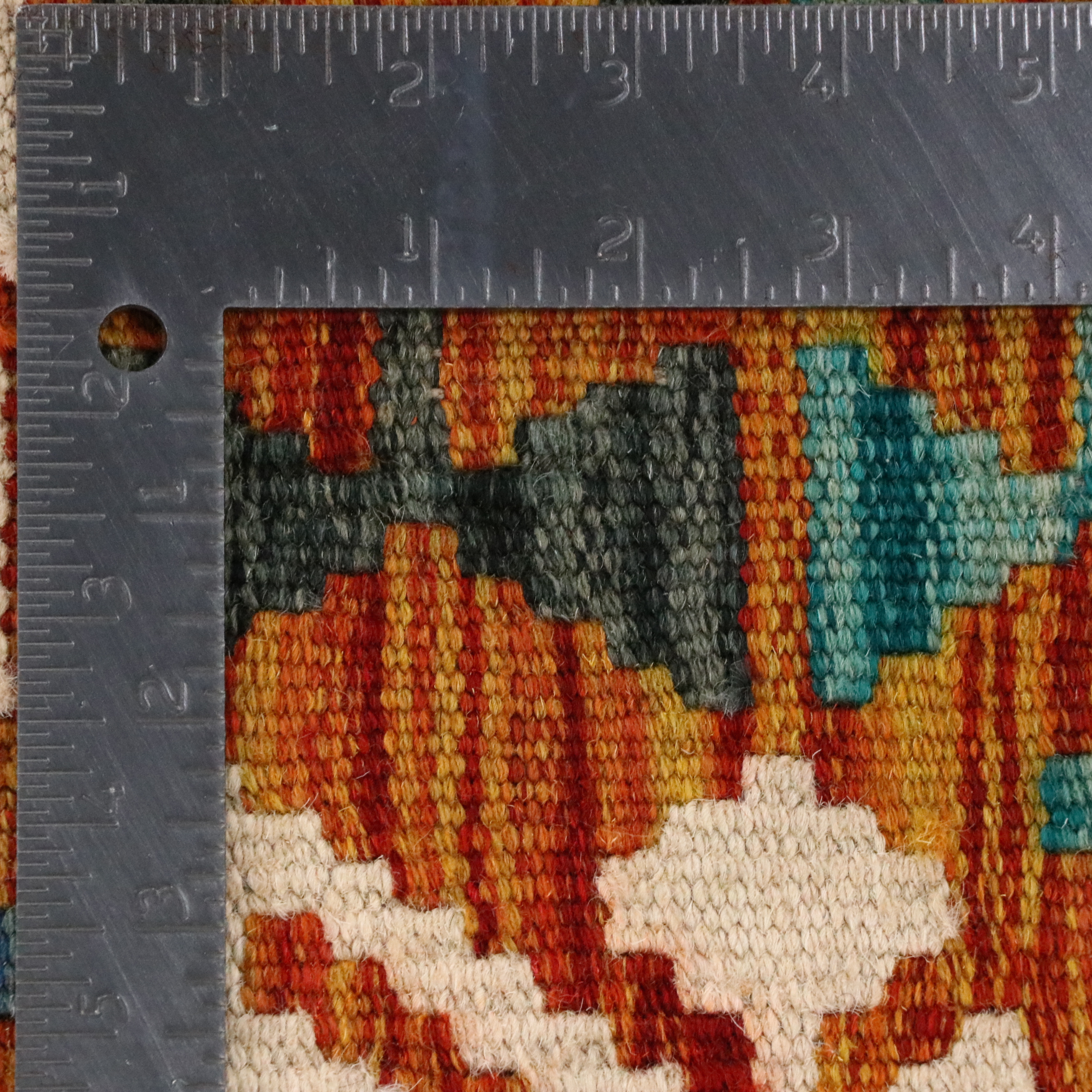 5'8 x 8'8 Handwoven Pakistani Kilim Area Rug