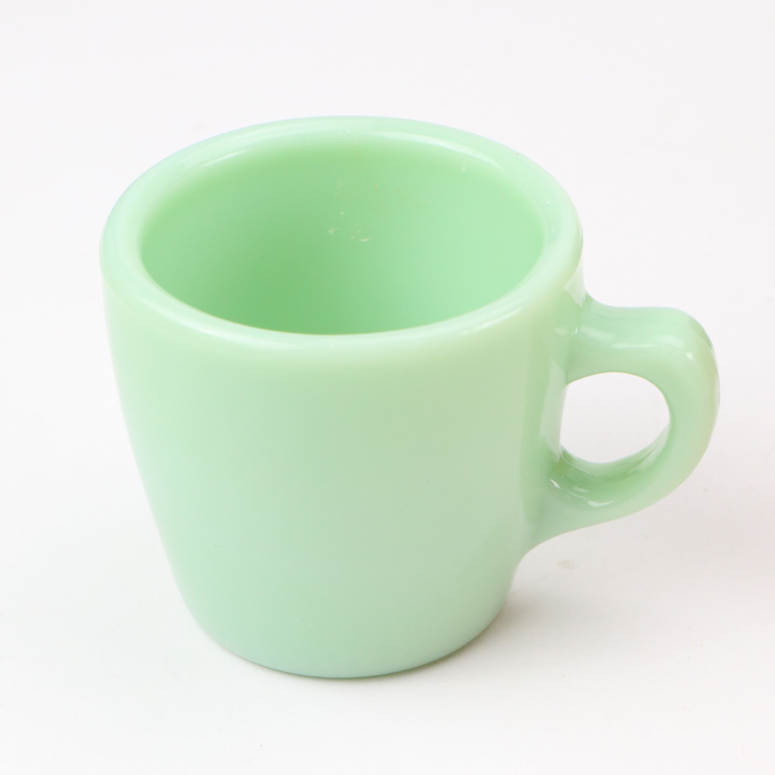 Fire-King with Corning and More Glass Mugs, Mid to Late 20th C.