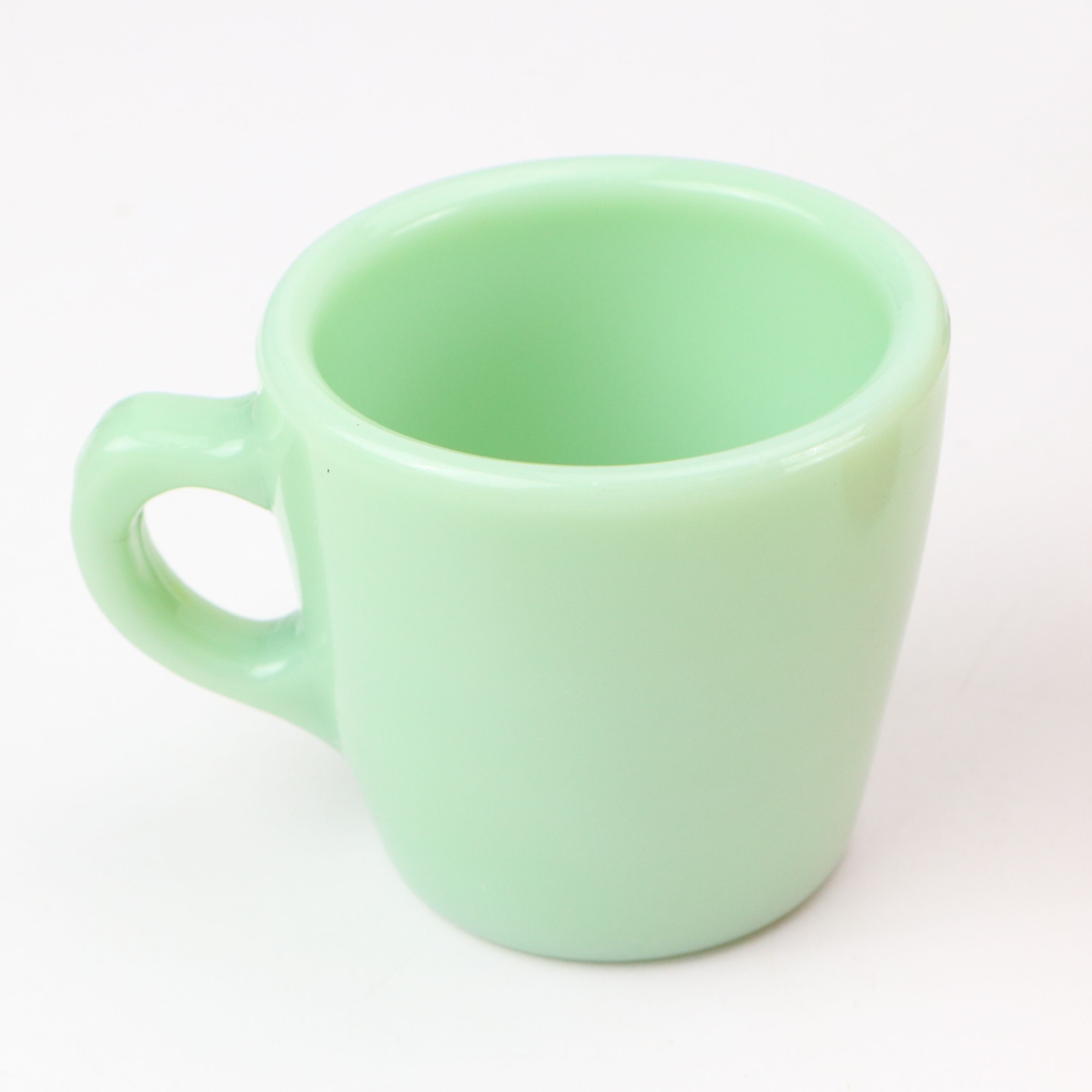 Fire-King with Corning and More Glass Mugs, Mid to Late 20th C.