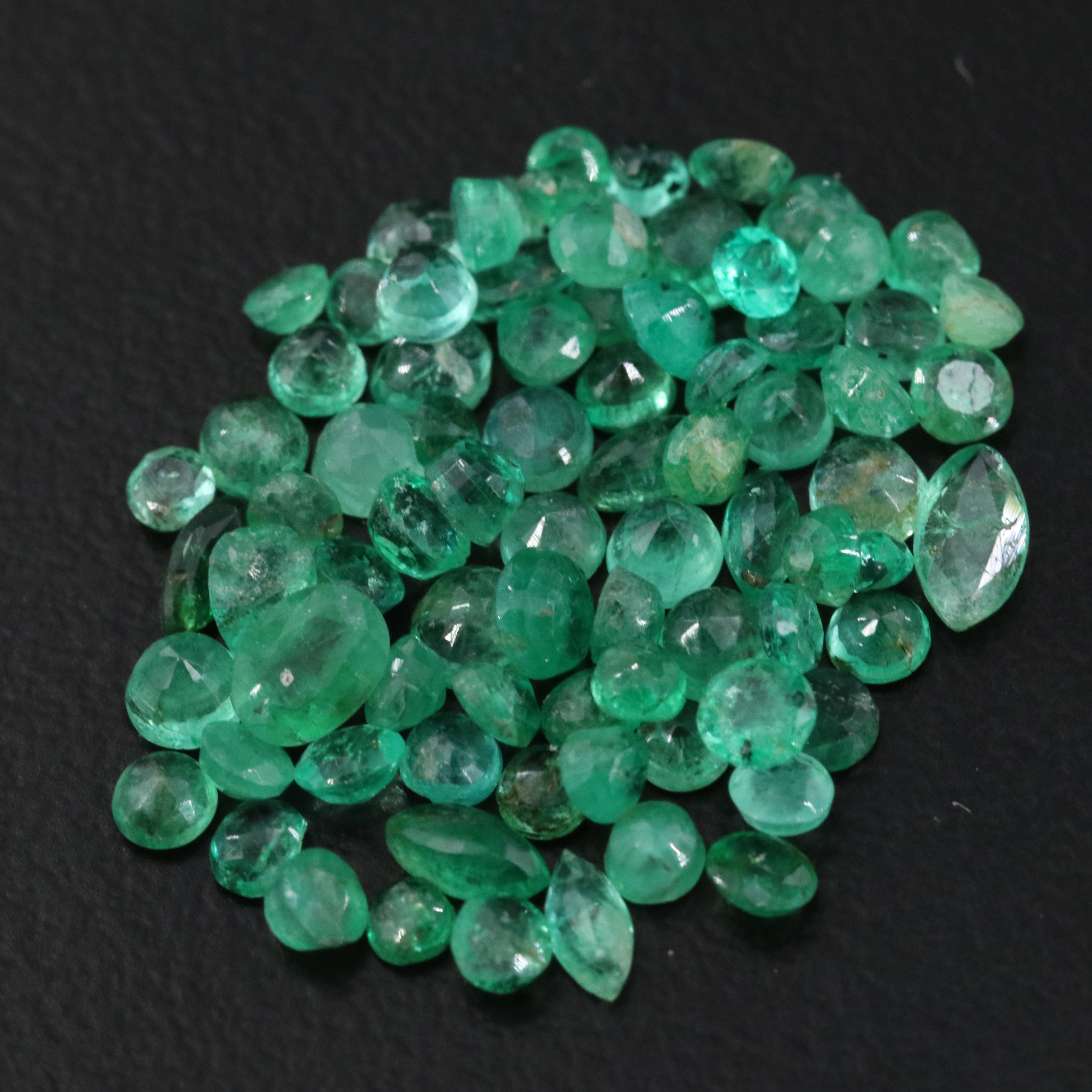 Loose 4.99 CTW Emerald Lot