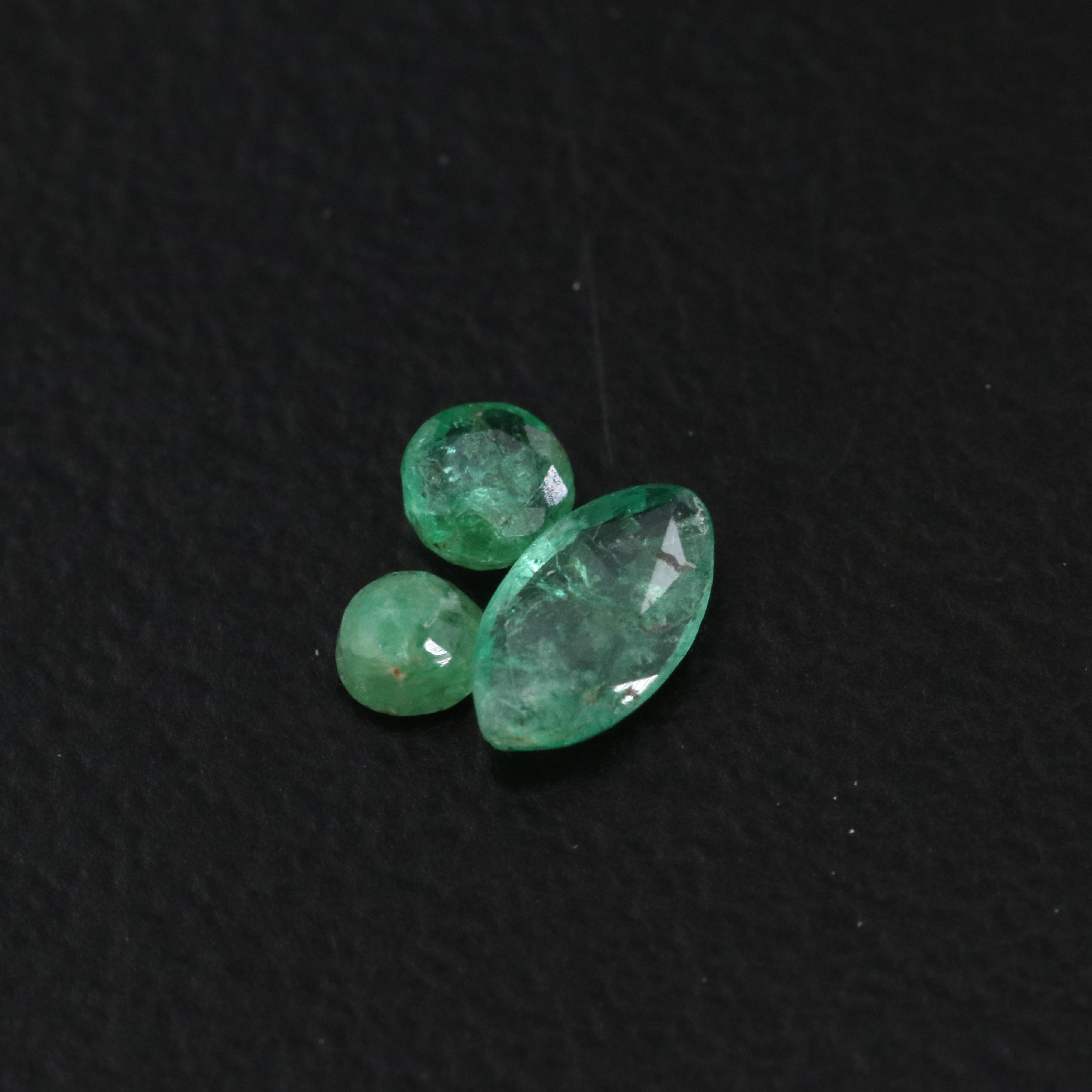 Loose 4.99 CTW Emerald Lot