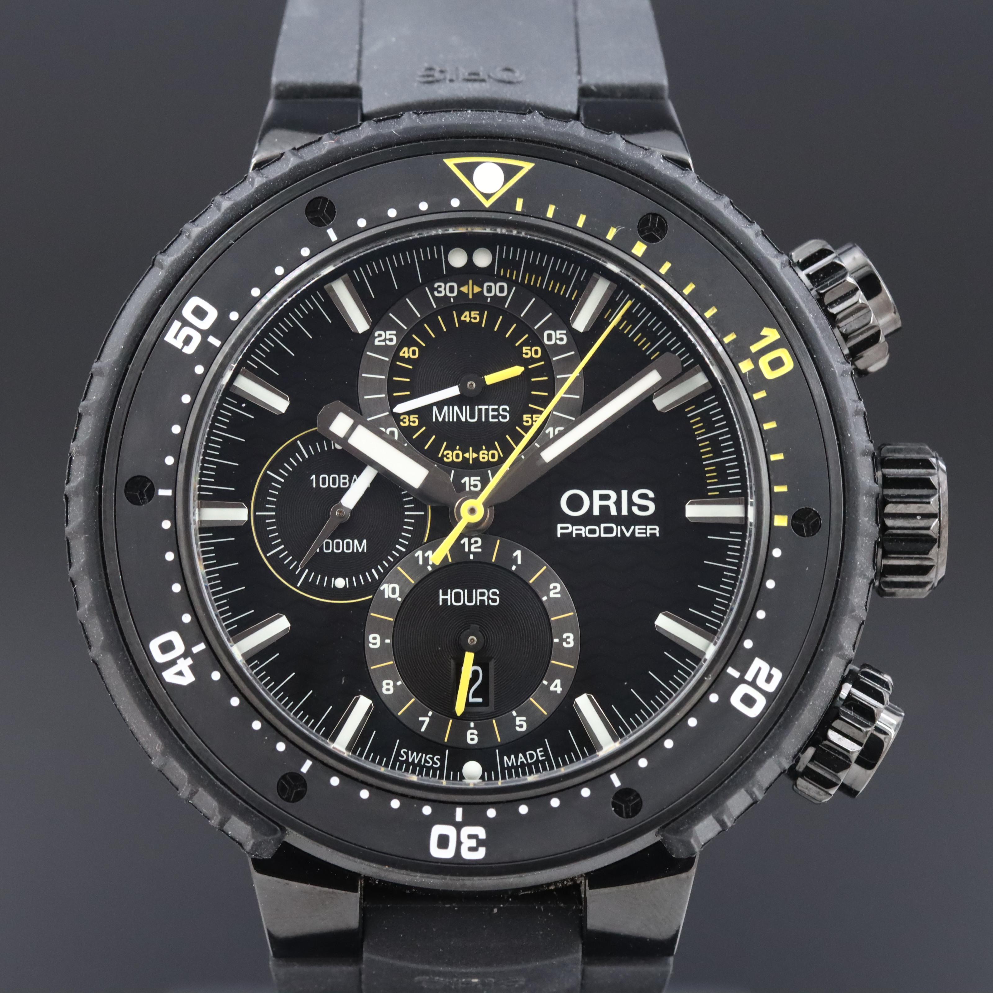 Oris ProDiver Dive Control Limited Edition Chronograph Watch