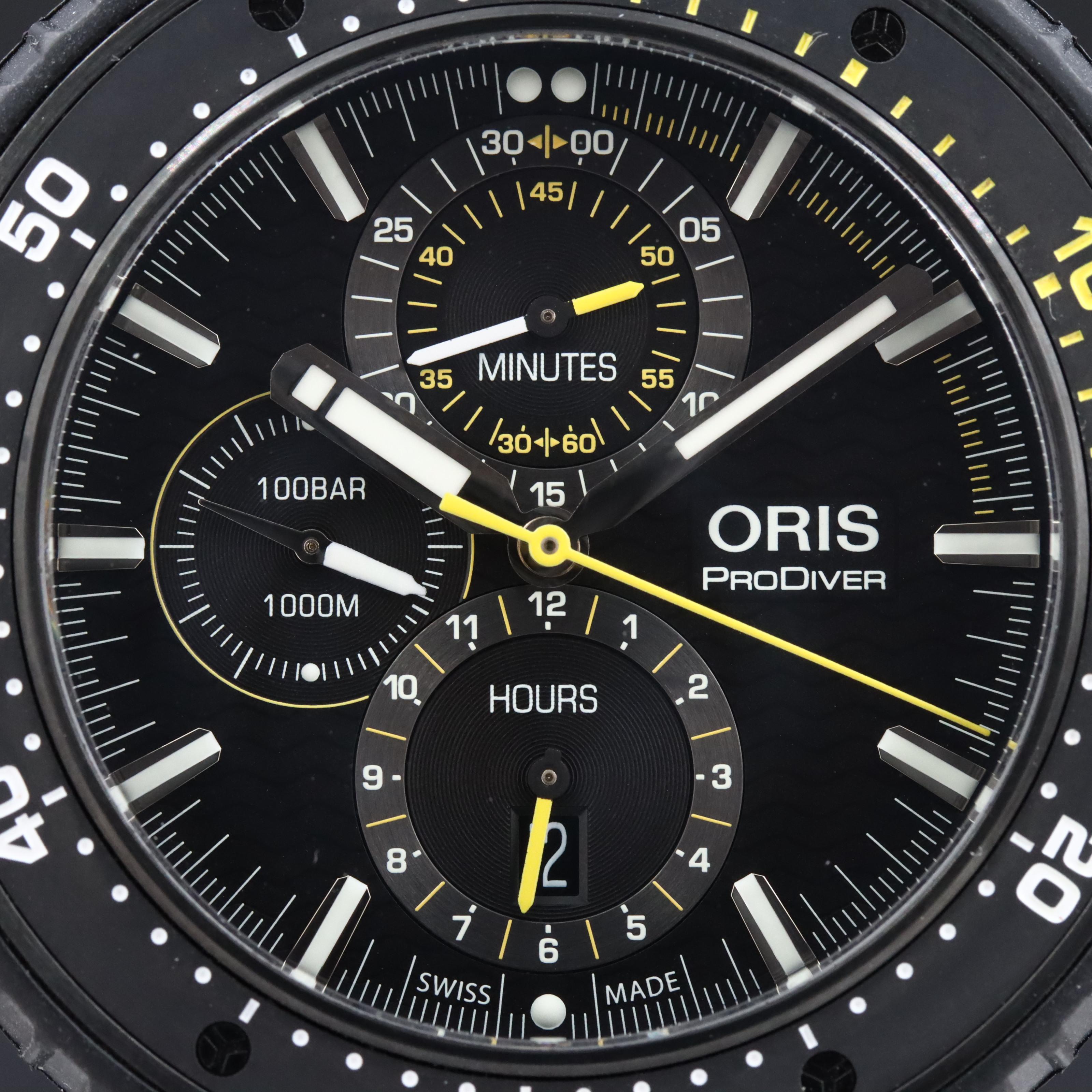 Oris ProDiver Dive Control Limited Edition Chronograph Watch