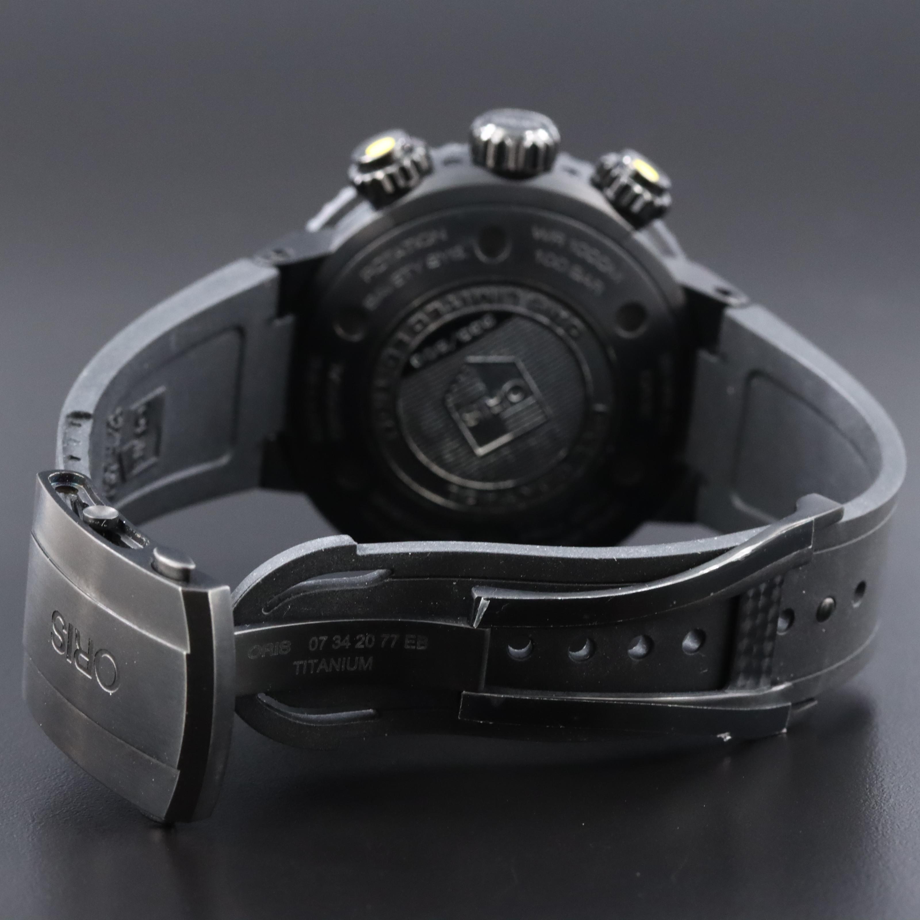 Oris ProDiver Dive Control Limited Edition Chronograph Watch