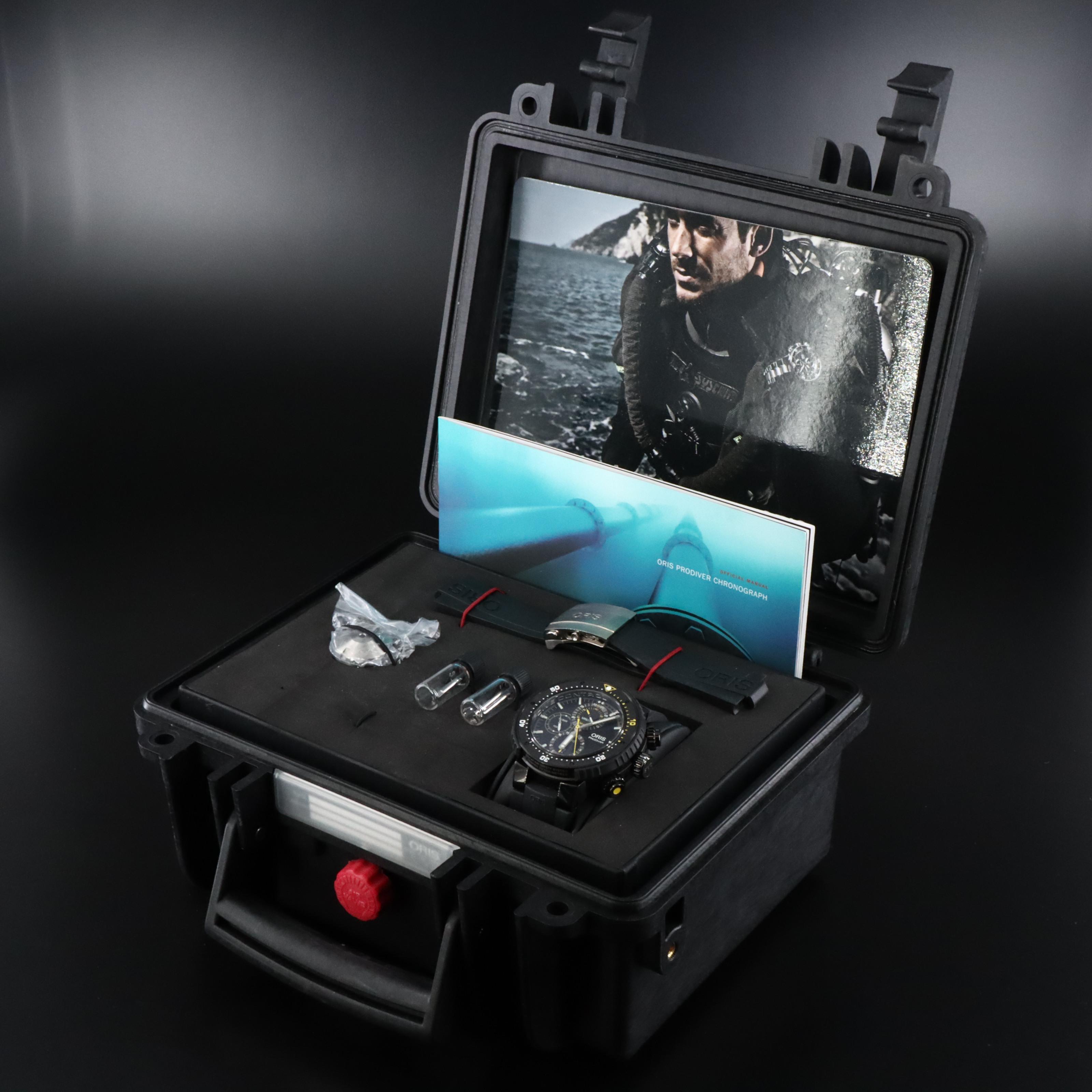 Oris ProDiver Dive Control Limited Edition Chronograph Watch