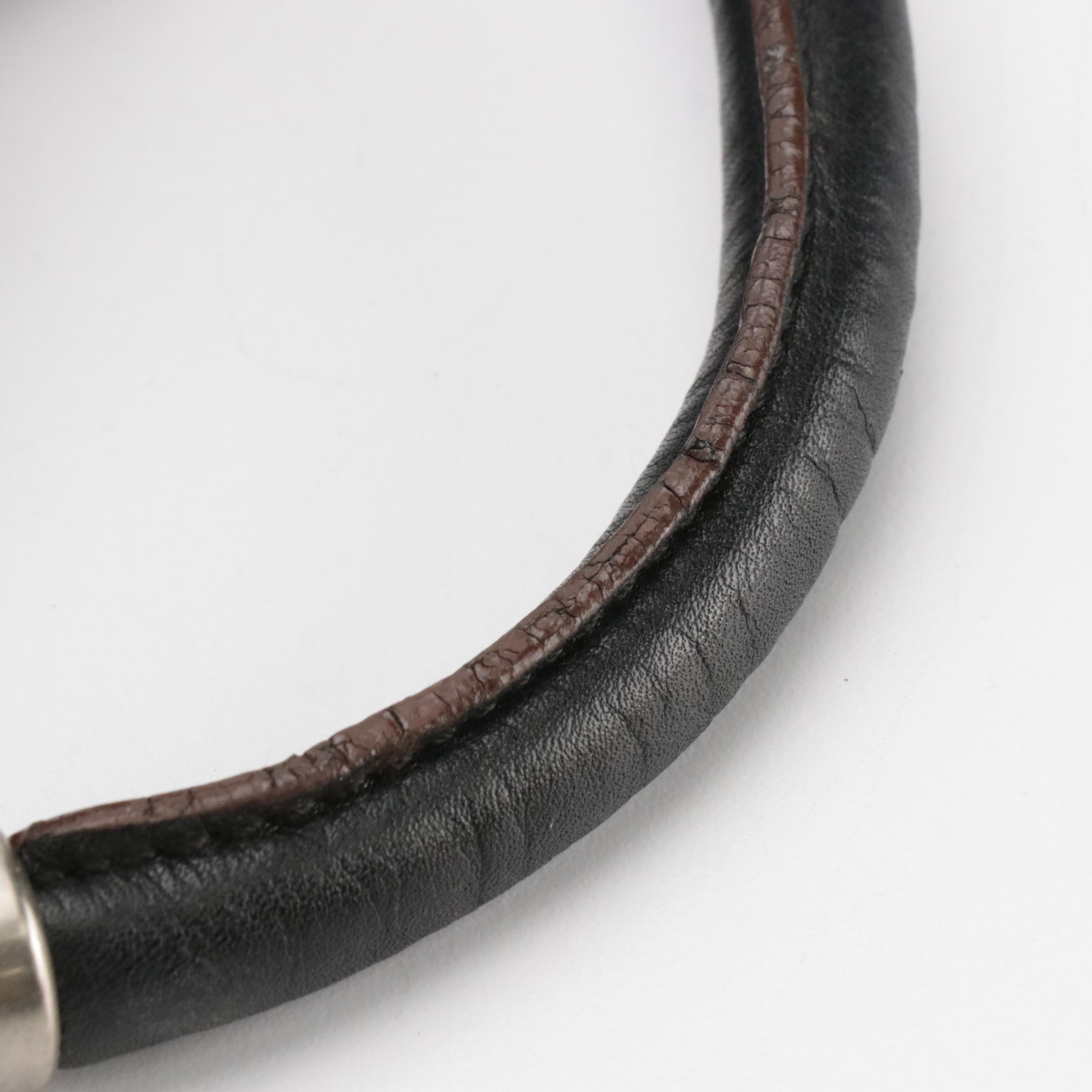 Salvatore Ferragamo Gancini Tassel Double Zippered Hobo Shoulder Bag in Leather