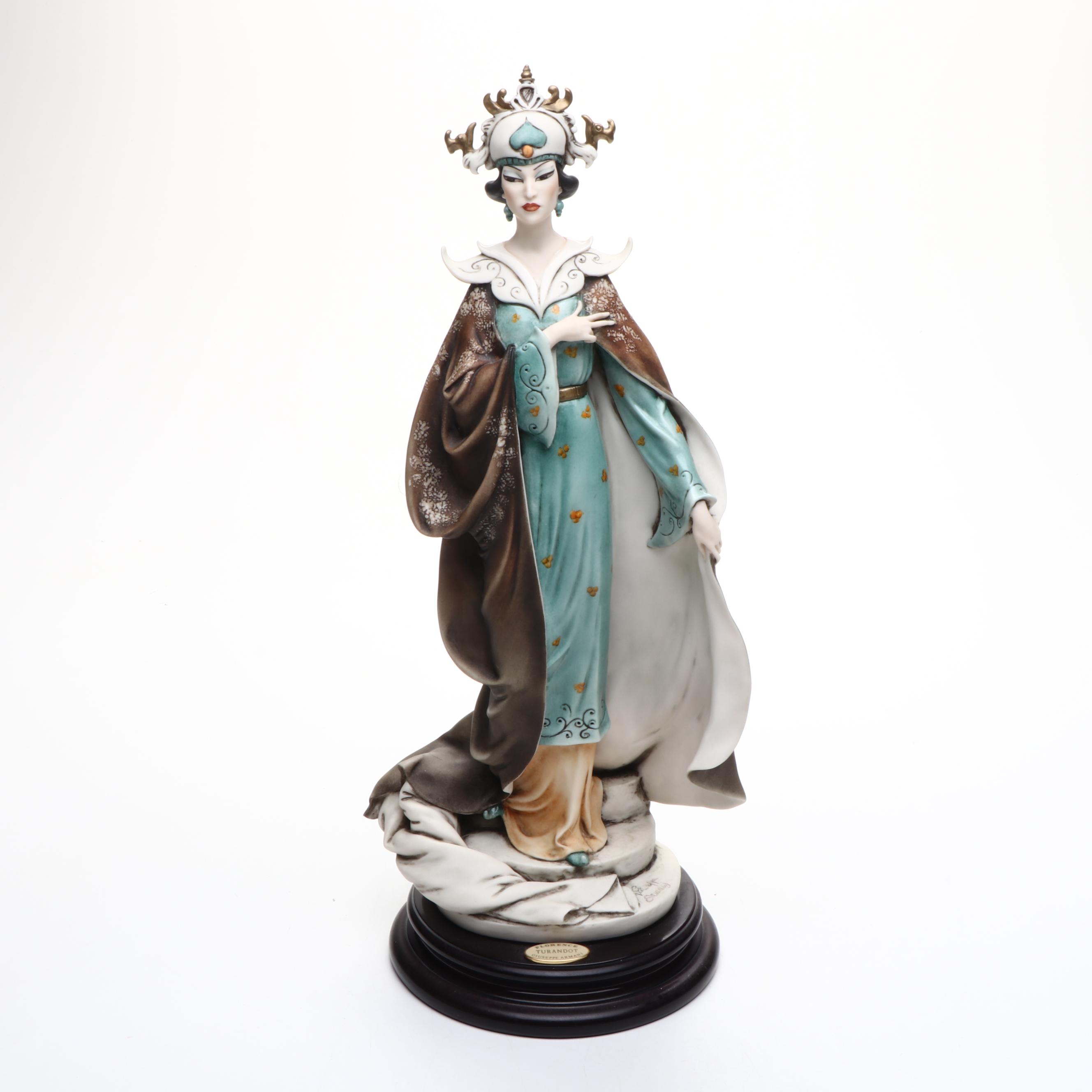 Giuseppe Armani "Turandot" and More Florence Sculpture d'Arte Collection Figures