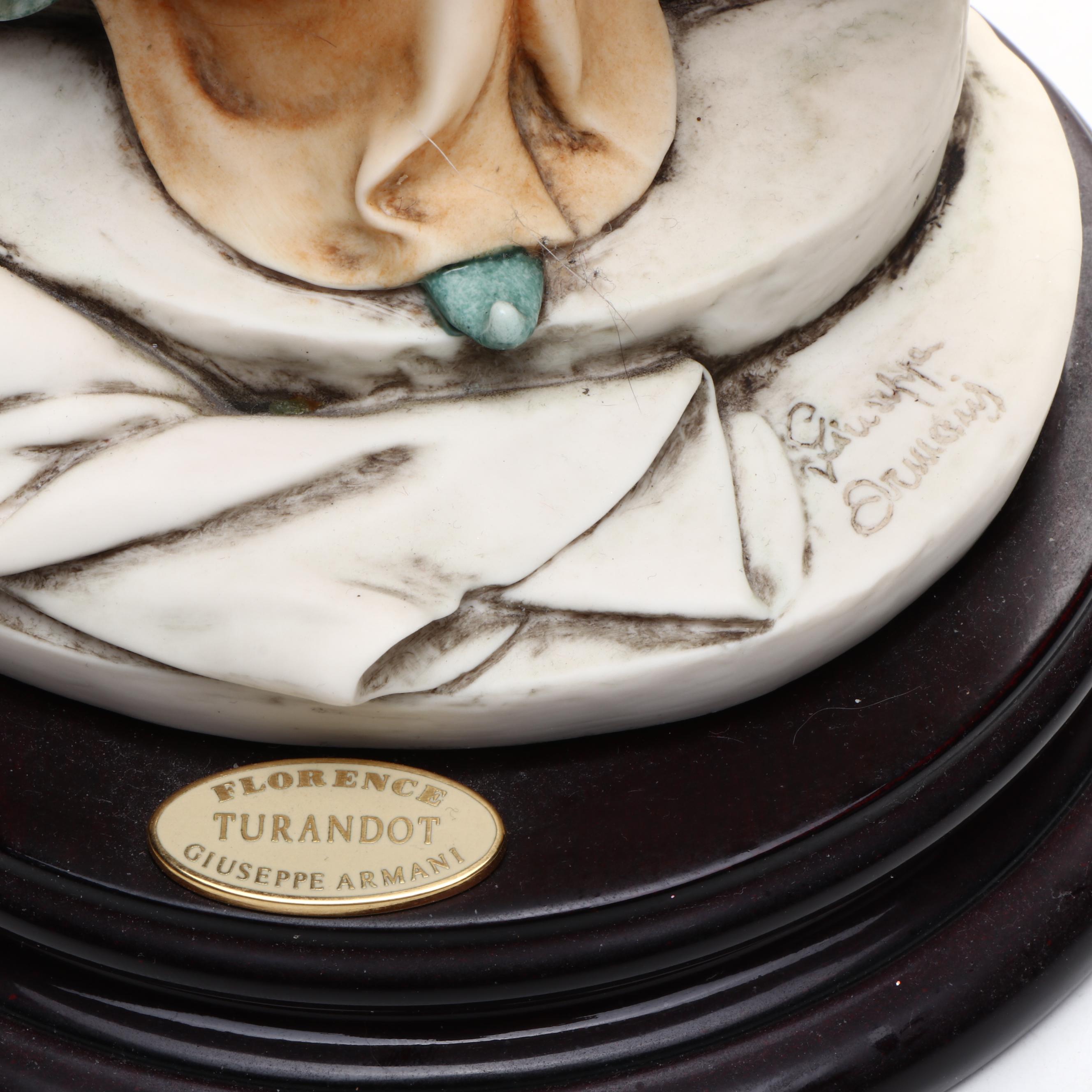 Giuseppe Armani "Turandot" and More Florence Sculpture d'Arte Collection Figures
