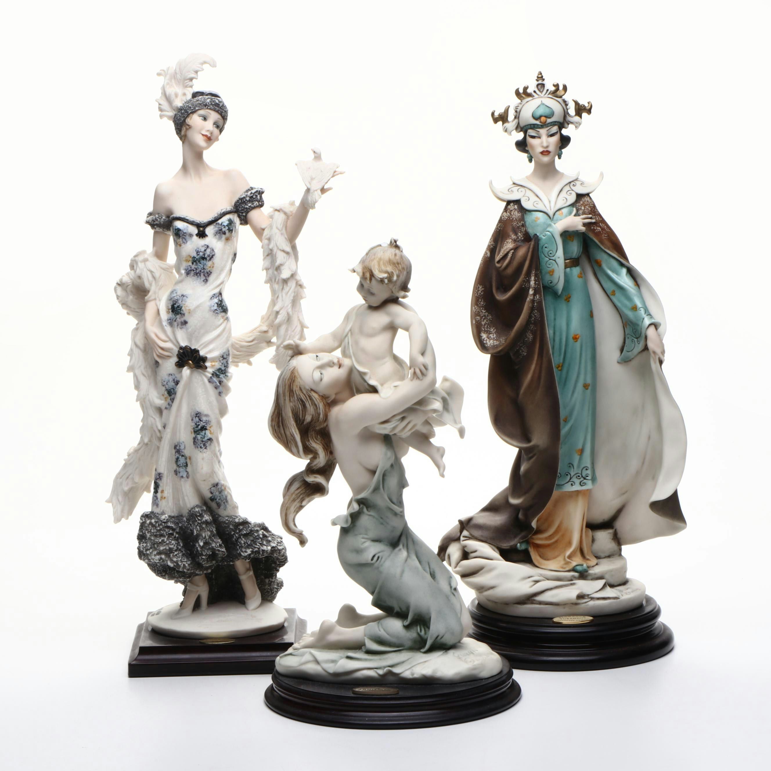 Giuseppe Armani "Turandot" and More Florence Sculpture d'Arte Collection Figures