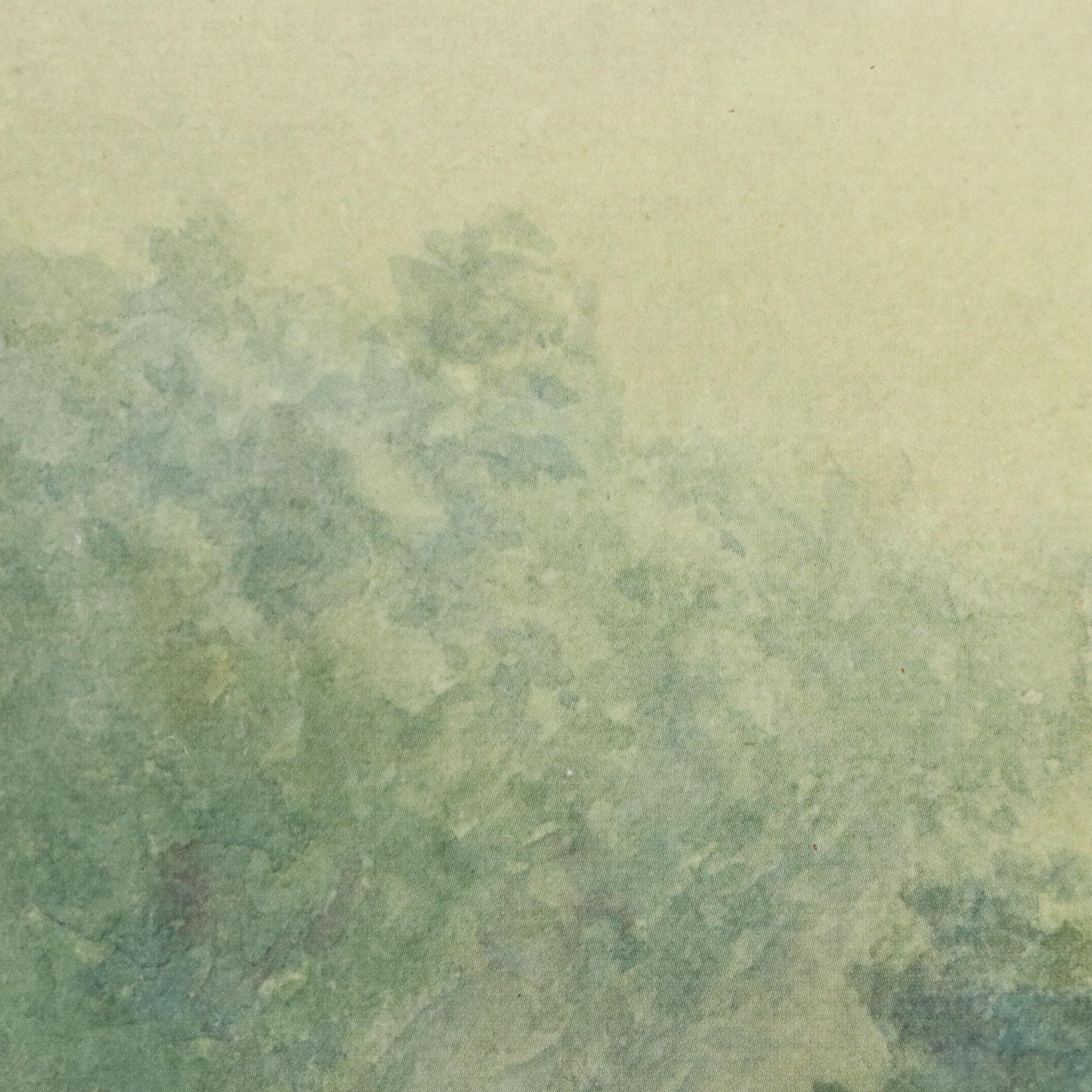 After Paul Sawyier Offset Lithograph "Devil's Hollow," 1984